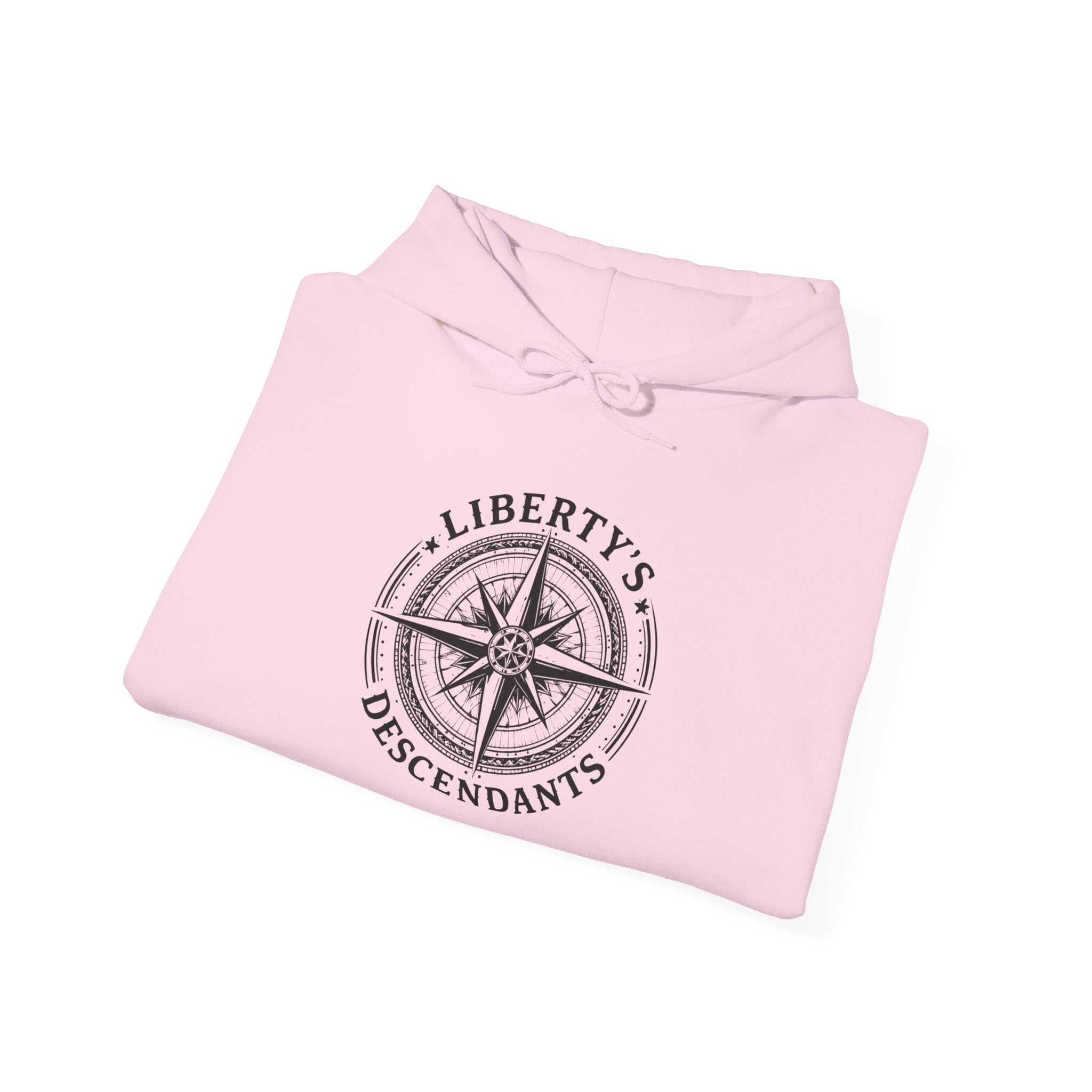 Hoodie — 'Liberty's Descendants' Compass Logo Pullover