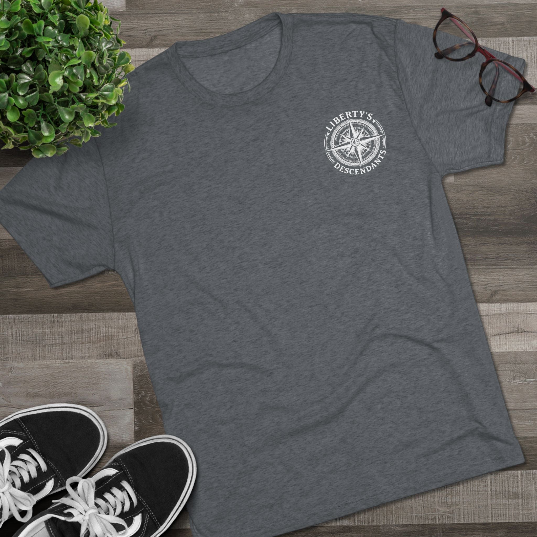 Liberty's Descendants Compass Tee Tri-Blend