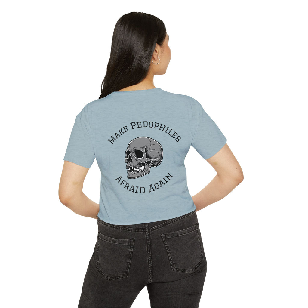 Crop Top — "Make Pedophiles Afraid Again"