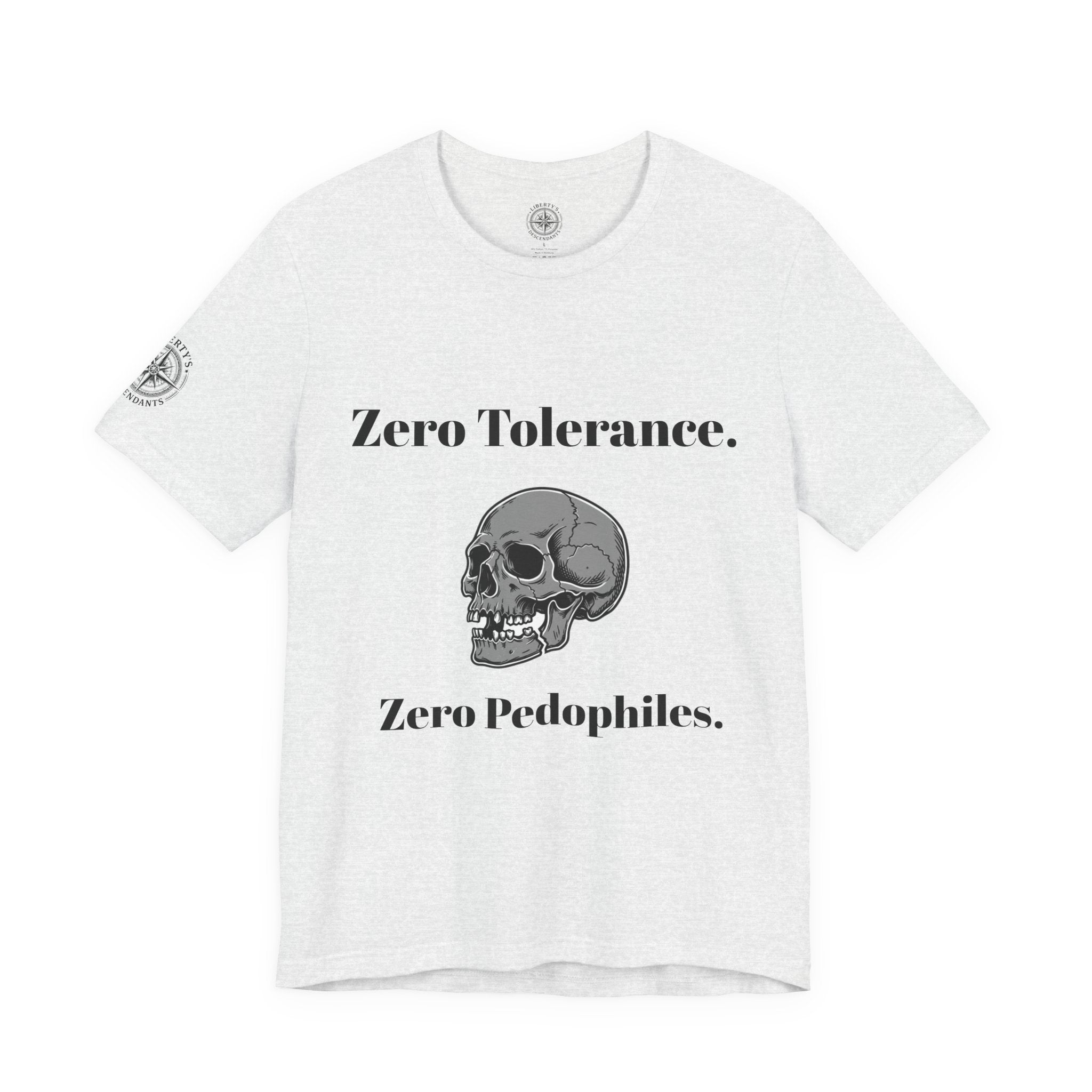 Zero Tolerance Zero Pedophiles Shirt