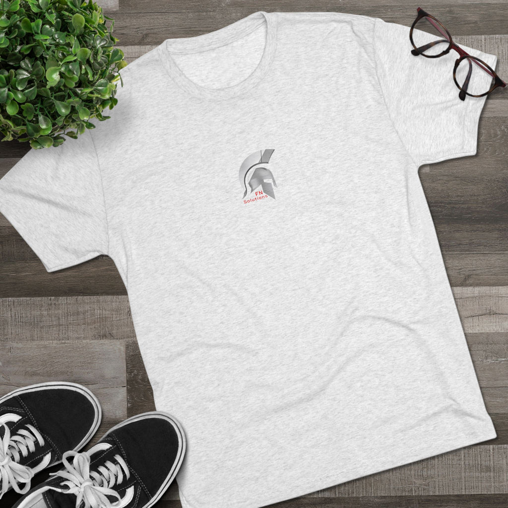 FN Solutions Spartan Helmet Logo T‑Shirt