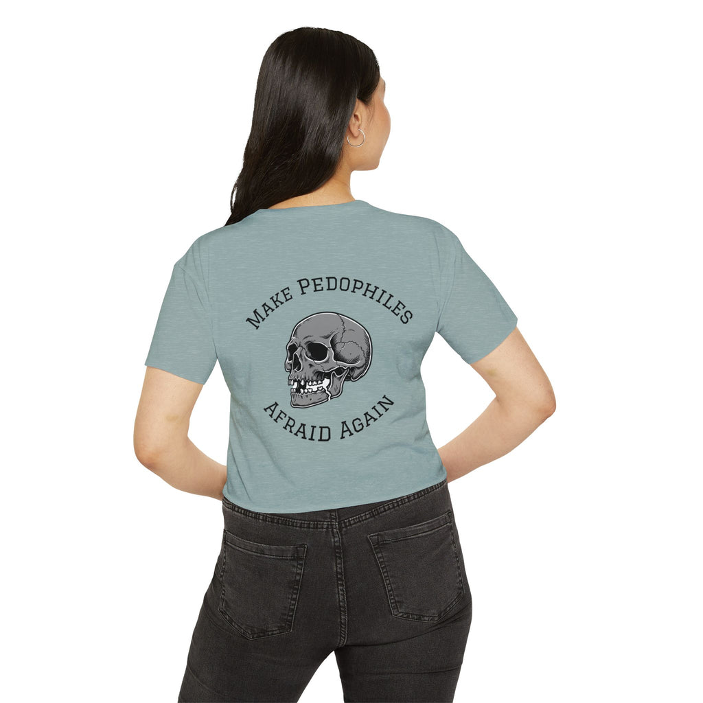 Crop Top — "Make Pedophiles Afraid Again"