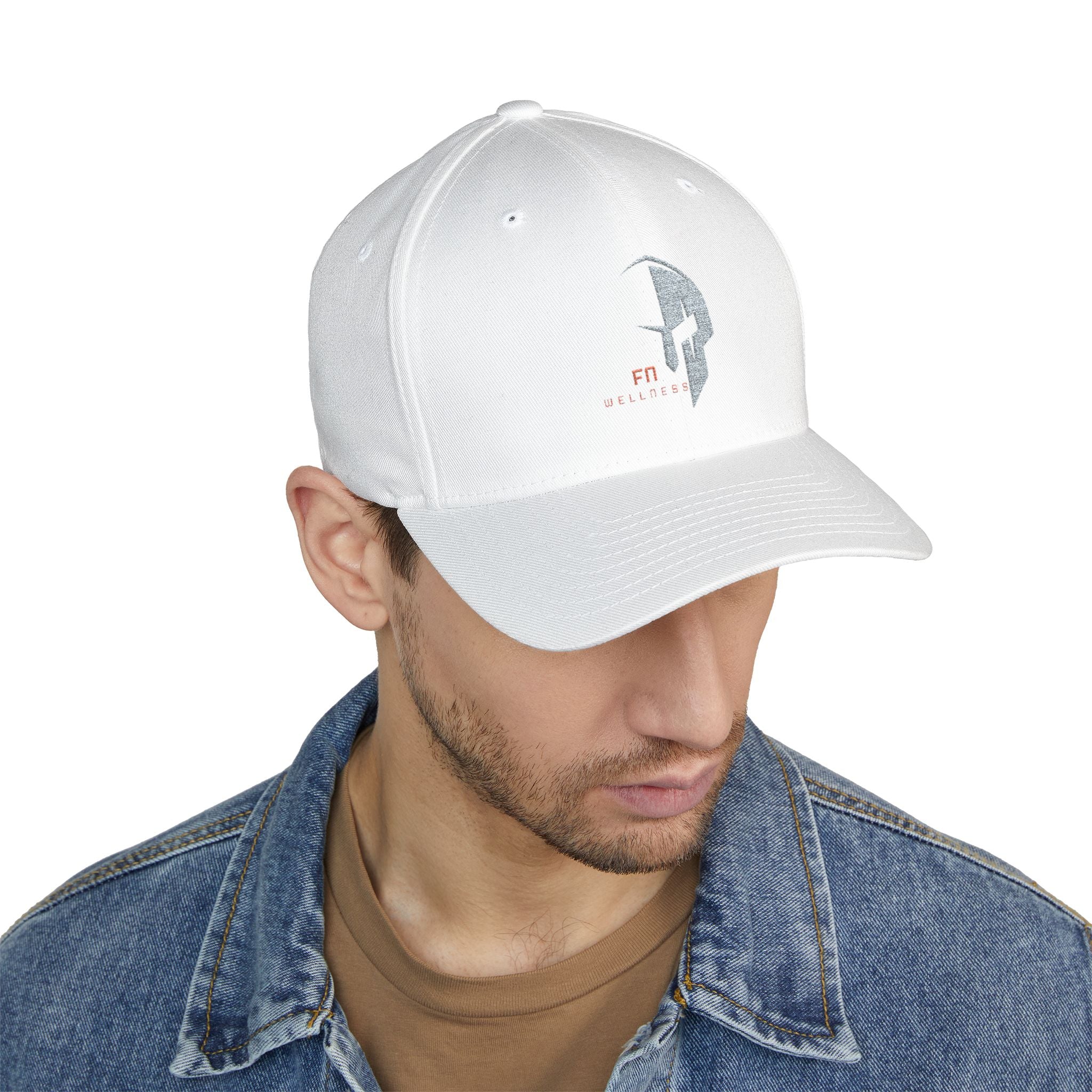 Spartan Helmet Embroidered Cap — Minimalist Athletic Baseball Hat