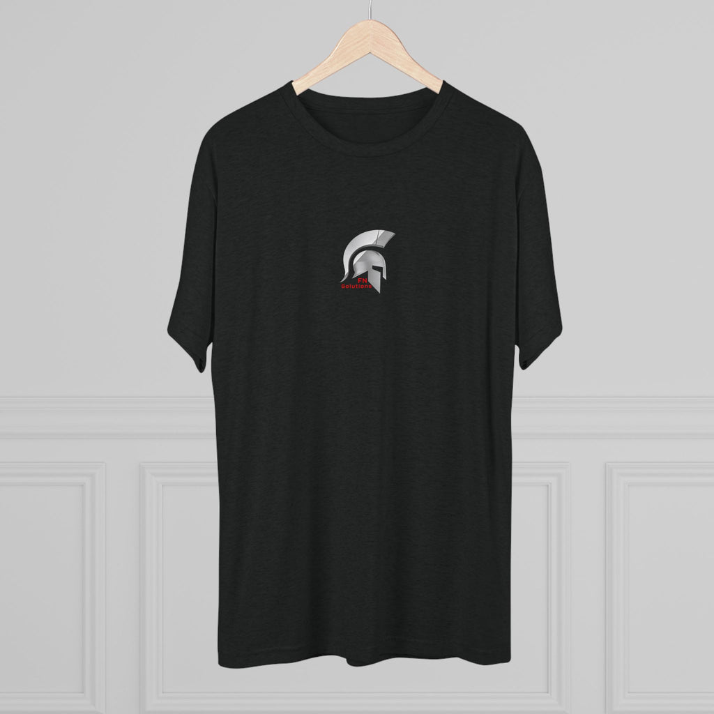 FN Solutions Spartan Helmet Logo T‑Shirt