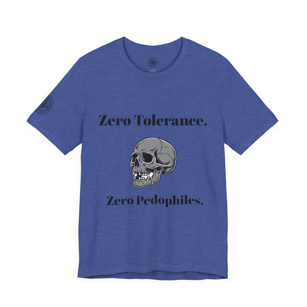 Zero Tolerance Zero Pedophiles Shirt