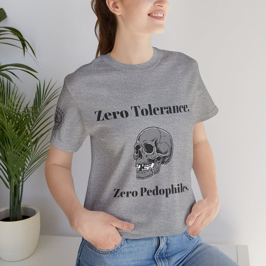 Zero Tolerance Zero Pedophiles Shirt