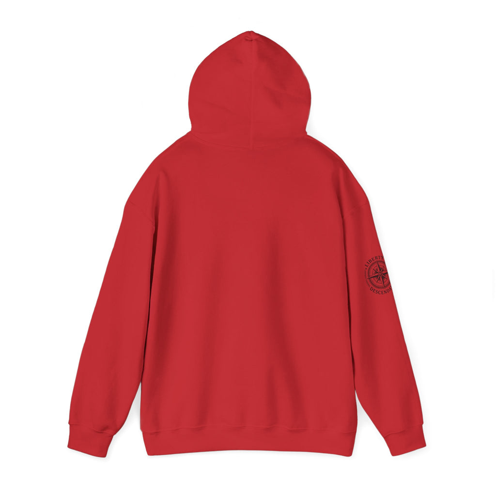 Hoodie — 'Liberty's Descendants' Compass Logo Pullover