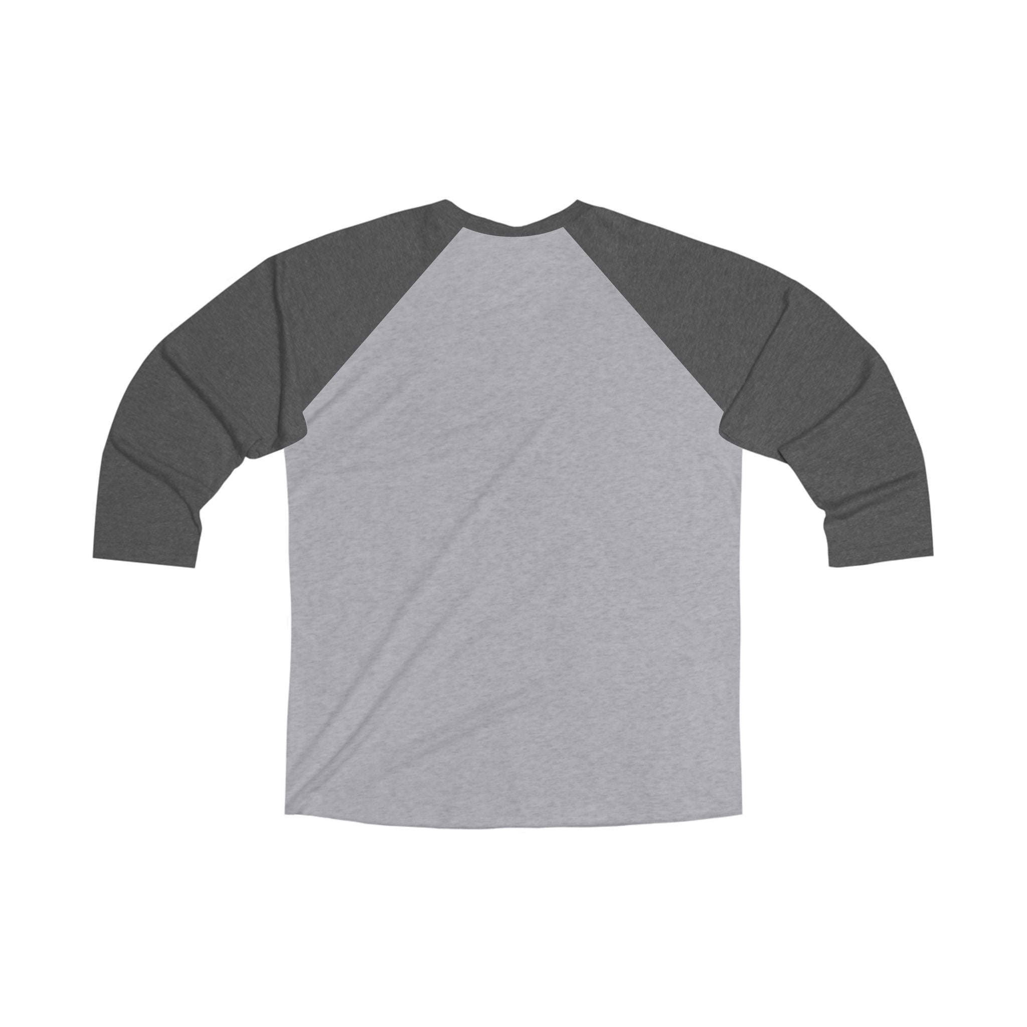 Raglan Tee — 'Liberty's Compass' Minimalist Chest Logo Baseball Shirt