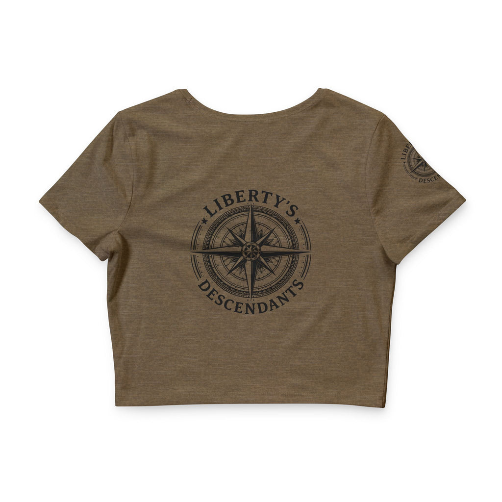 Liberty’s Descendants Compass Crop Tee