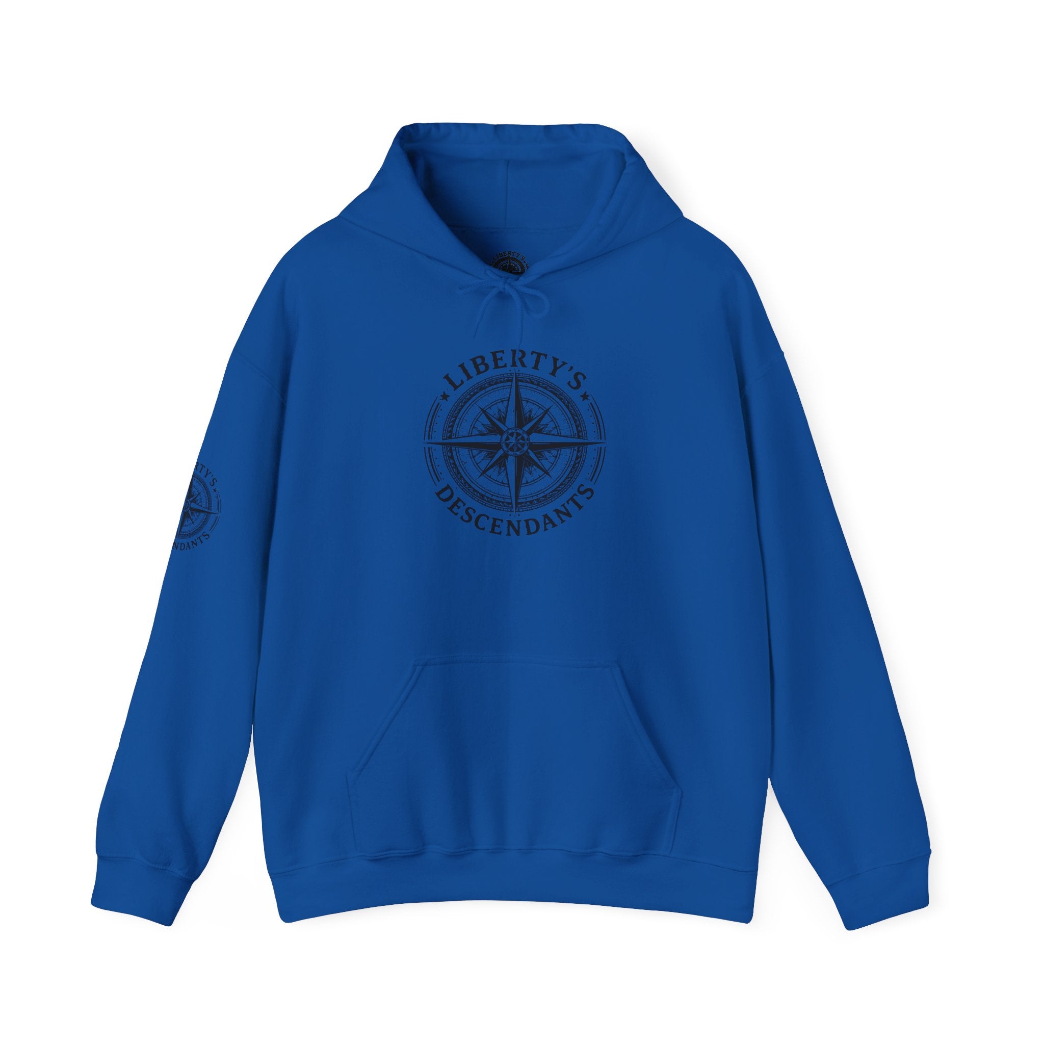 Hoodie — 'Liberty's Descendants' Compass Logo Pullover