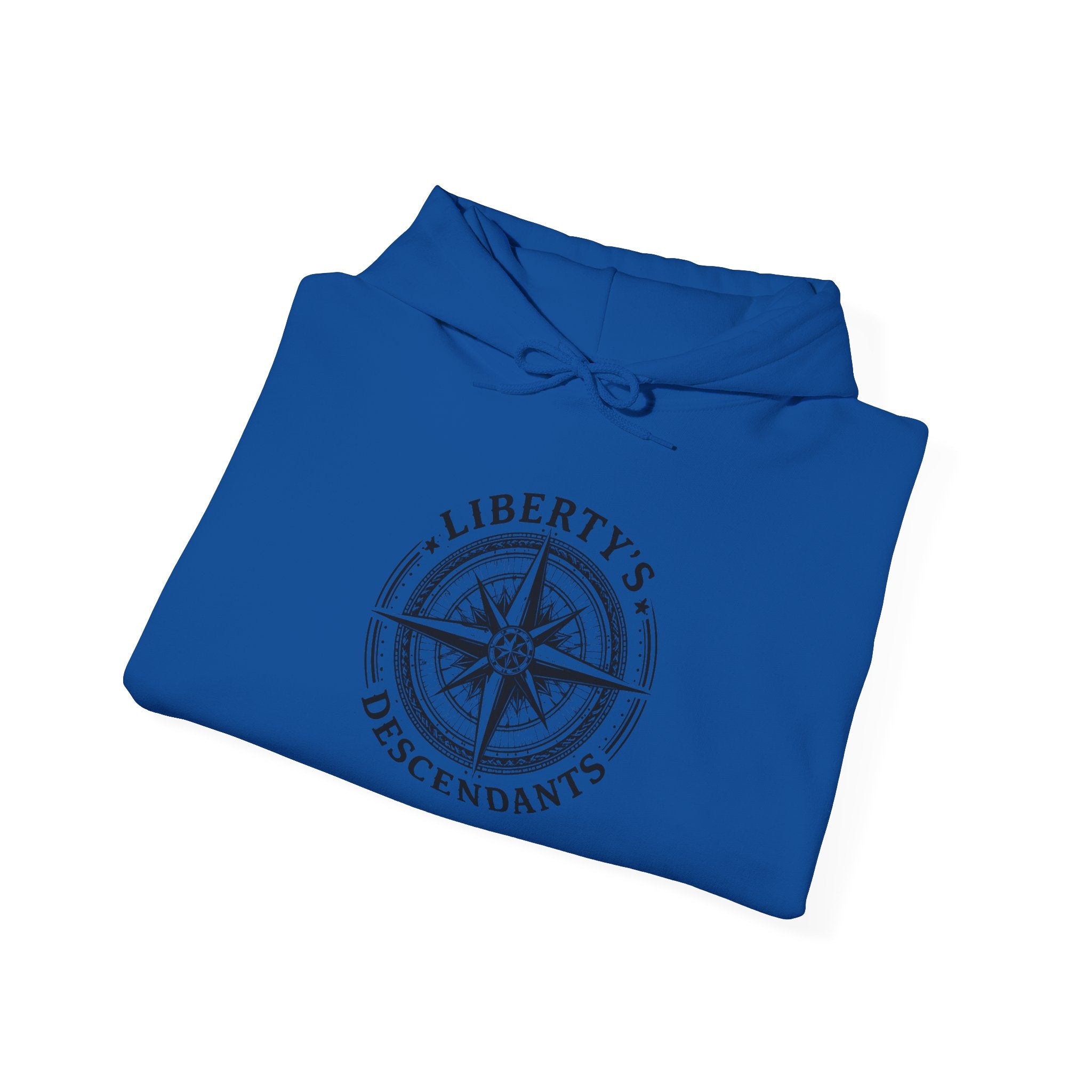 Hoodie — 'Liberty's Descendants' Compass Logo Pullover