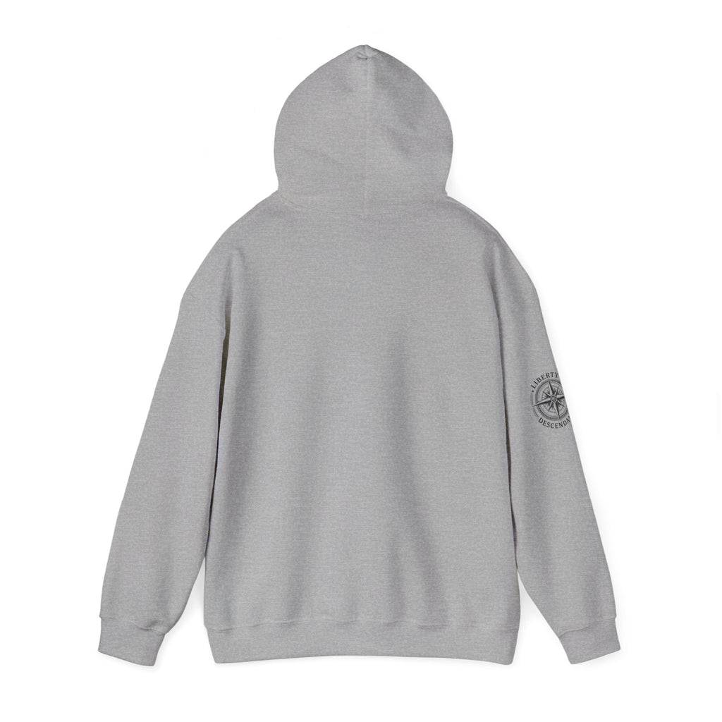 Hoodie — 'Liberty's Descendants' Compass Logo Pullover