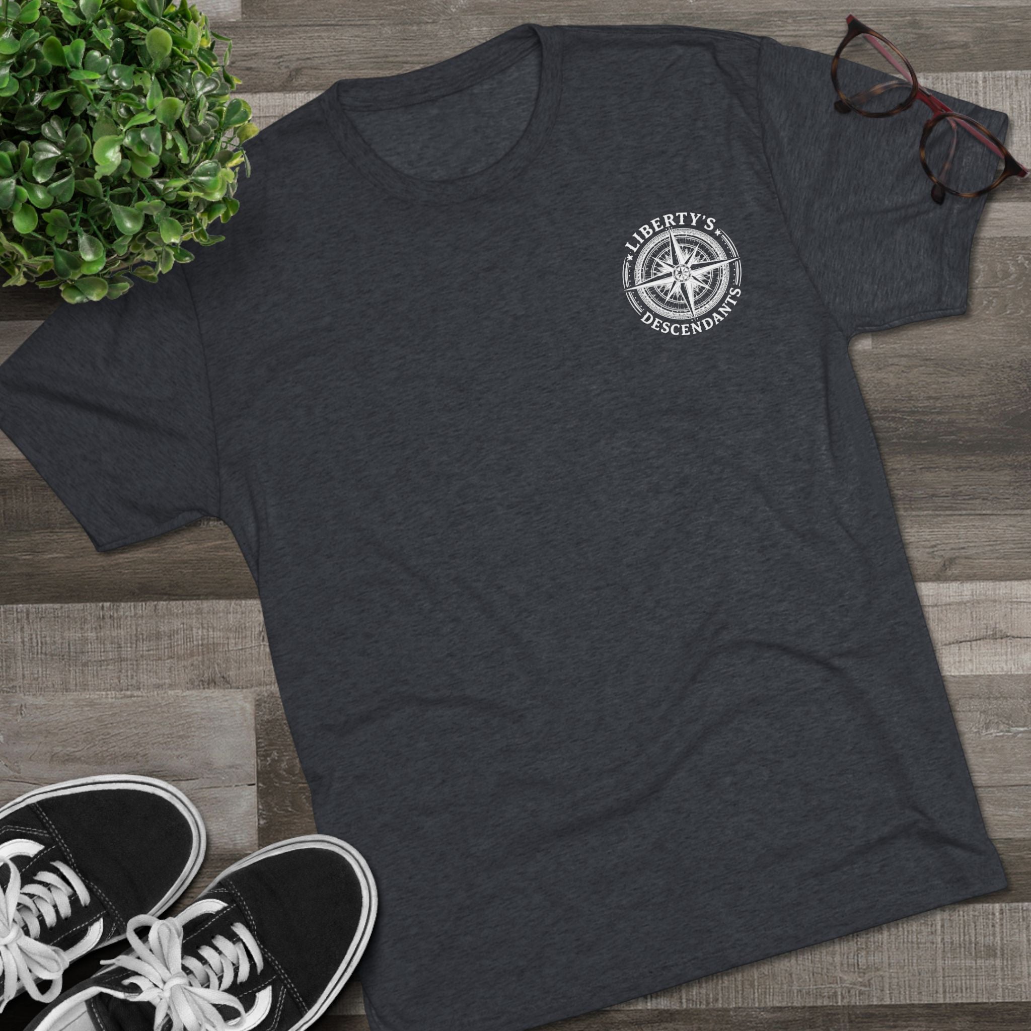 Liberty's Descendants Compass Tee Tri-Blend