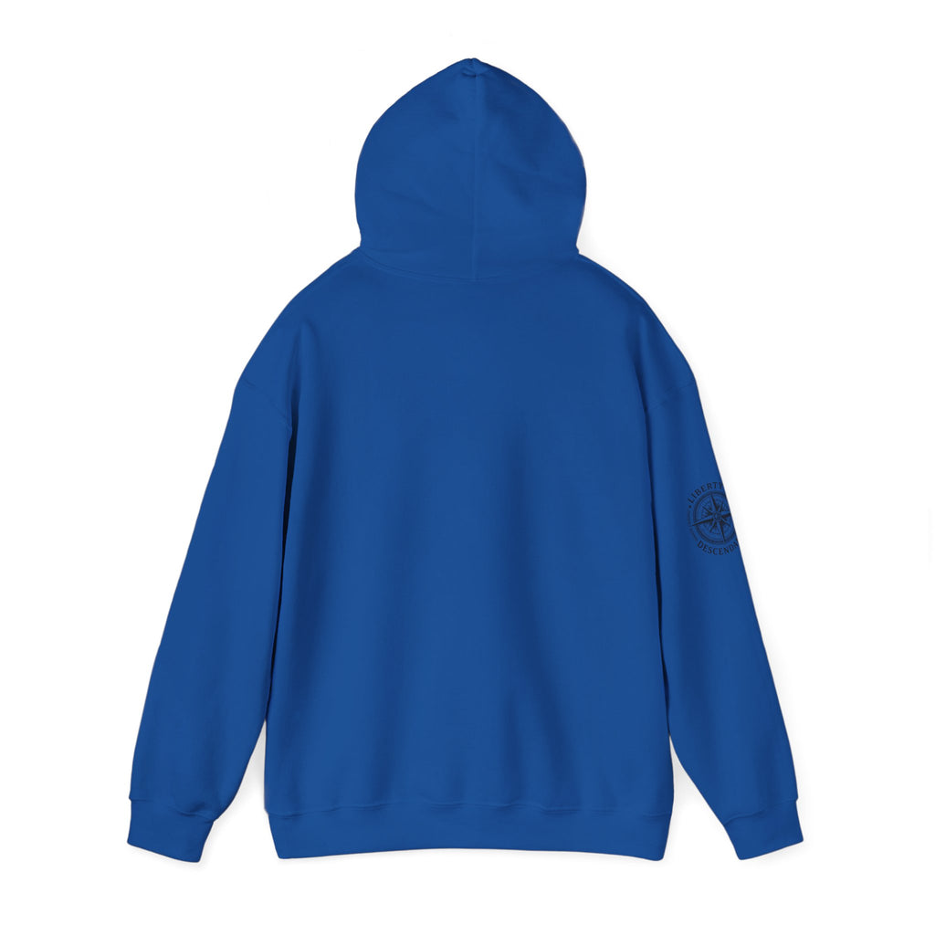 Hoodie — 'Liberty's Descendants' Compass Logo Pullover