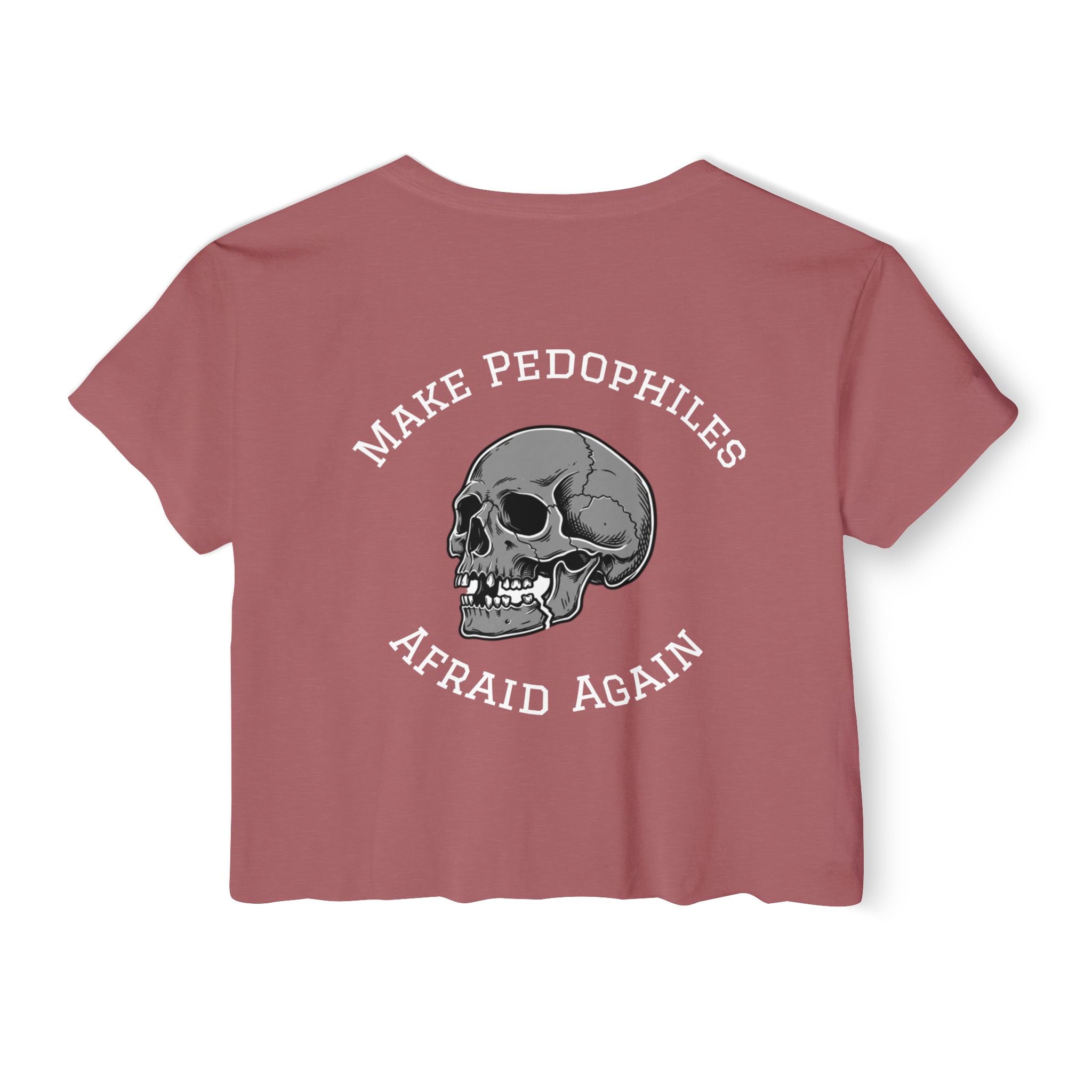 Crop Top — "Make Pedophiles Afraid Again"