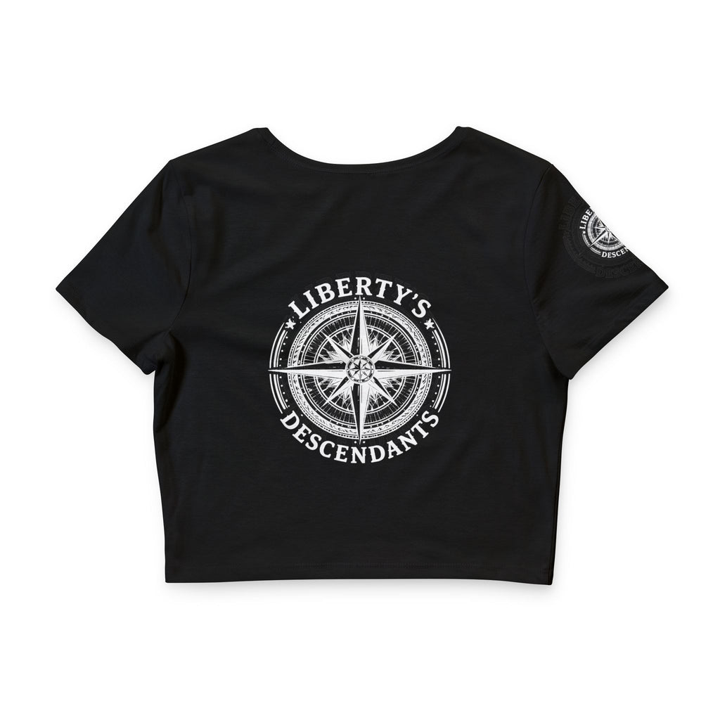 Liberty’s Descendants Compass Crop Tee