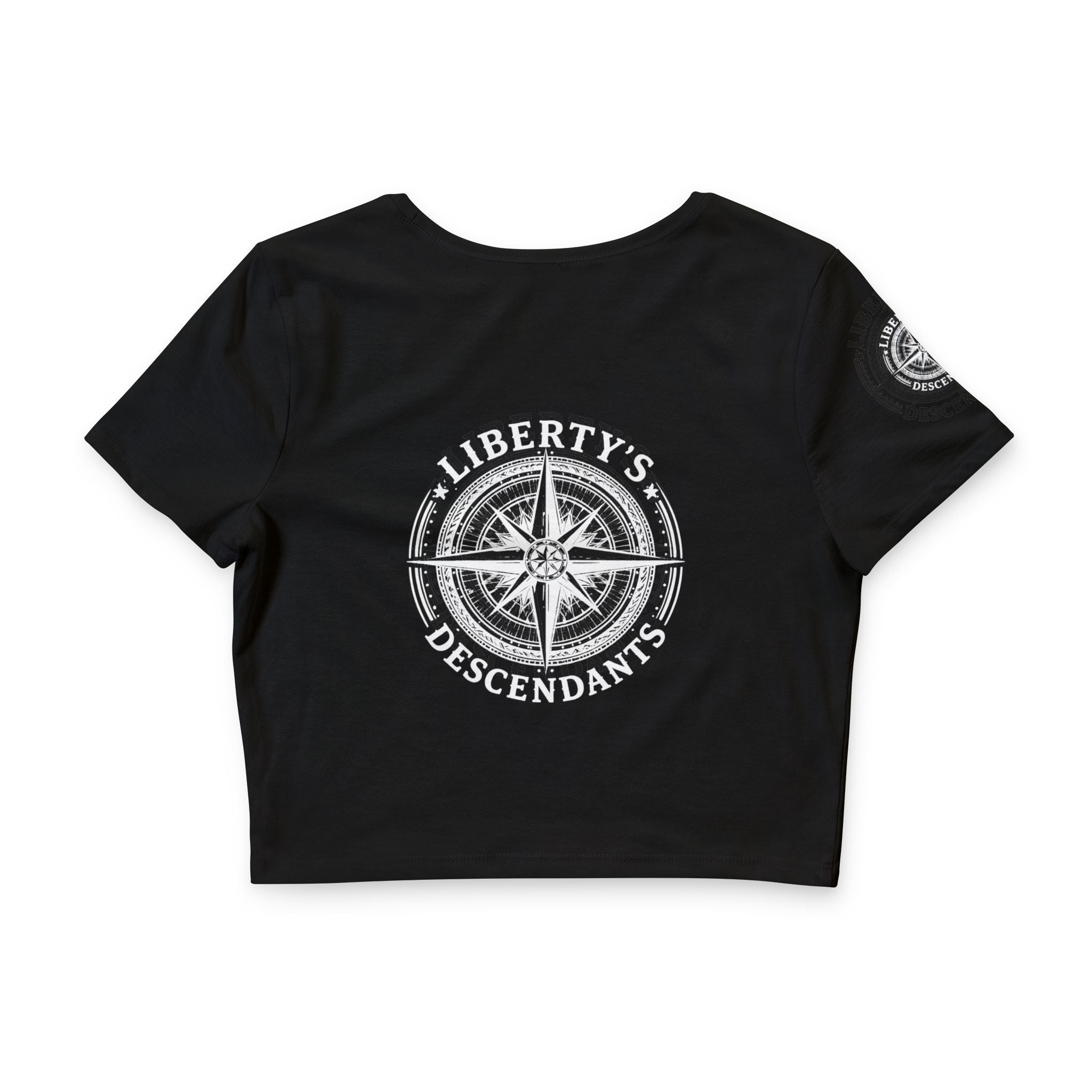 Liberty’s Descendants Compass Crop Tee