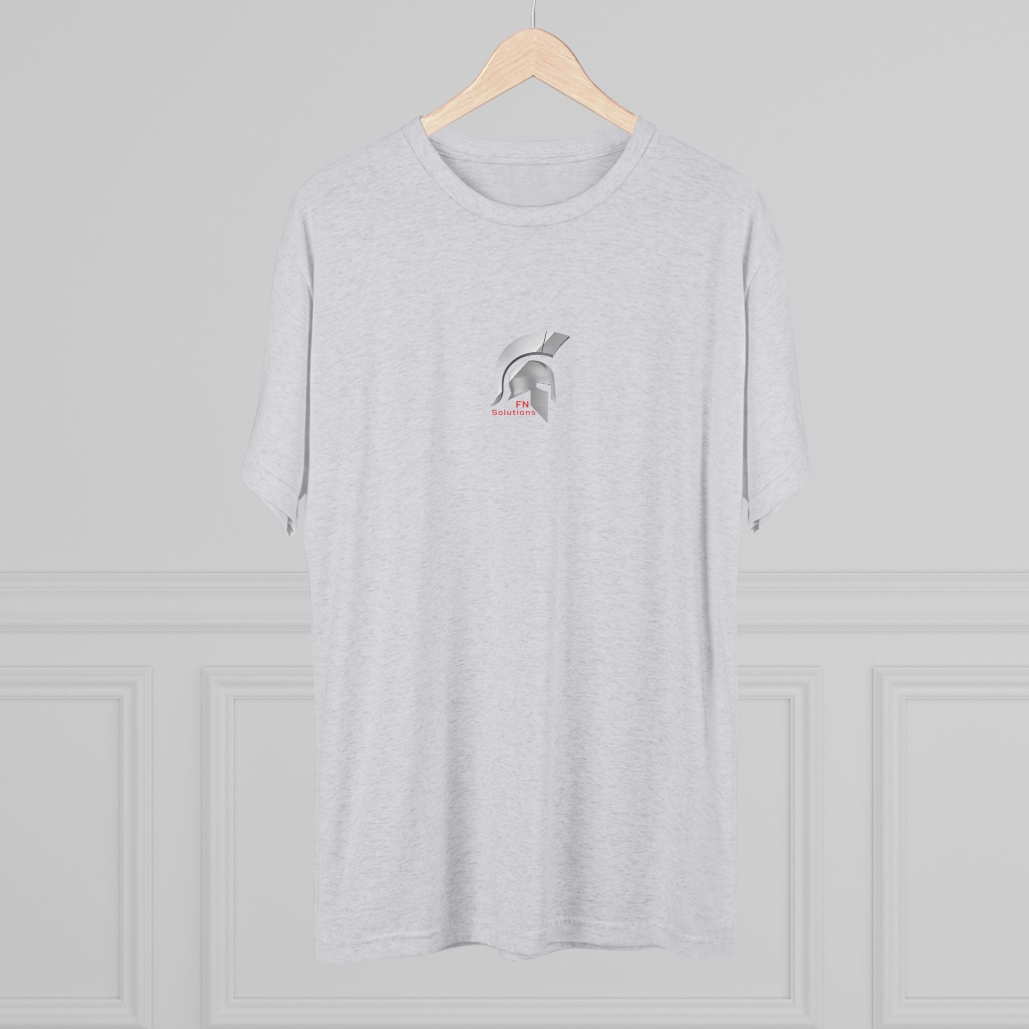 FN Solutions Spartan Helmet Logo T‑Shirt