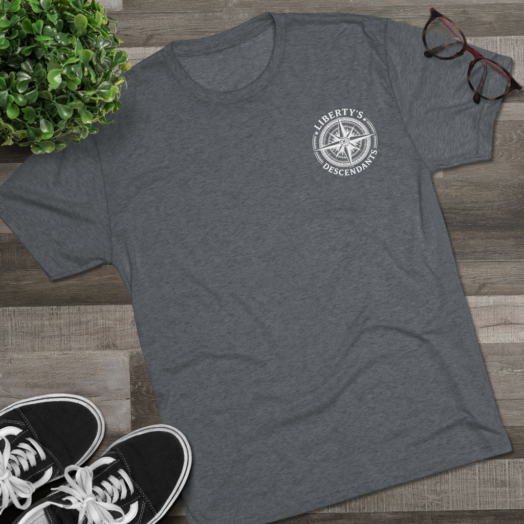 1776 Freedom Tee – American Flag Crest Graphic T-Shirt