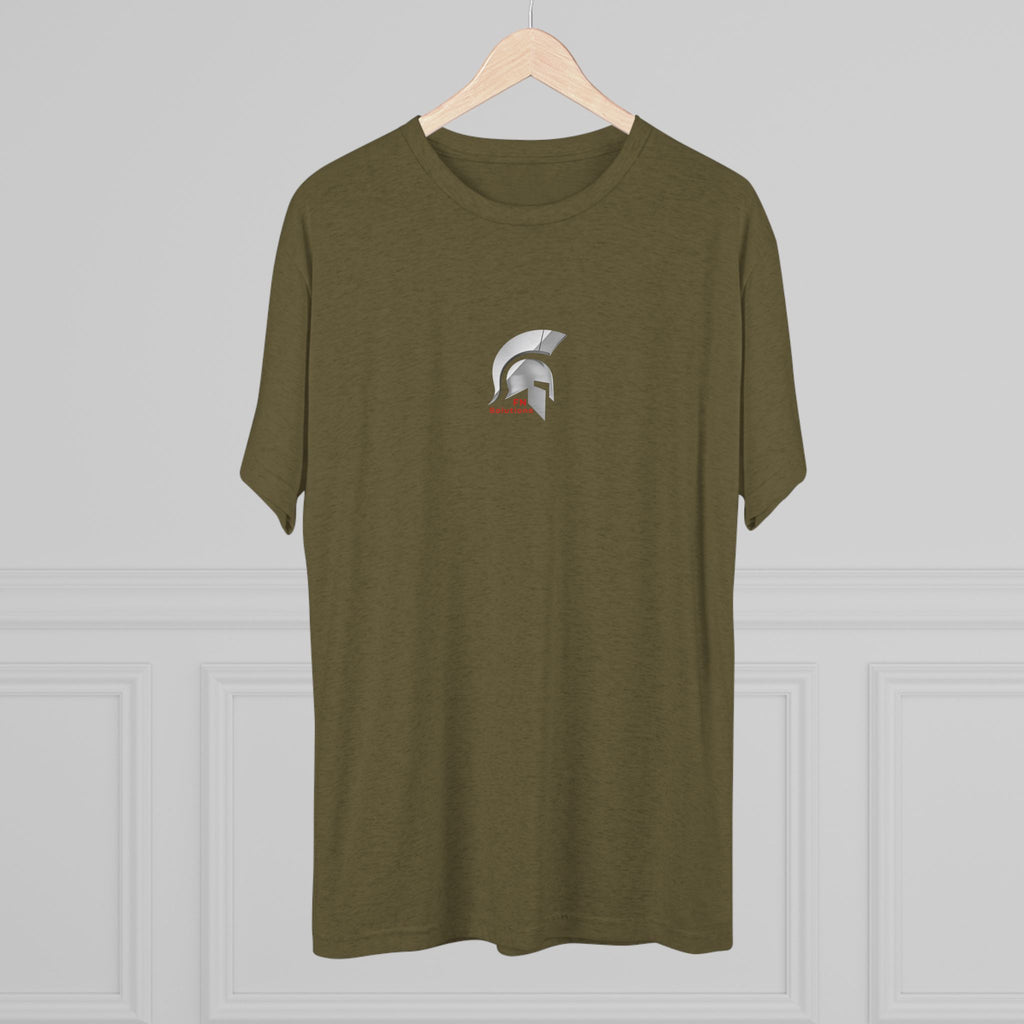FN Solutions Spartan Helmet Logo T‑Shirt