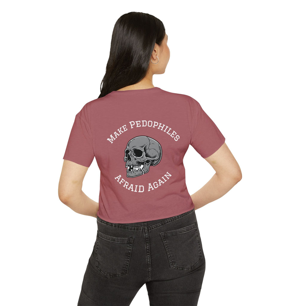 Crop Top — "Make Pedophiles Afraid Again"