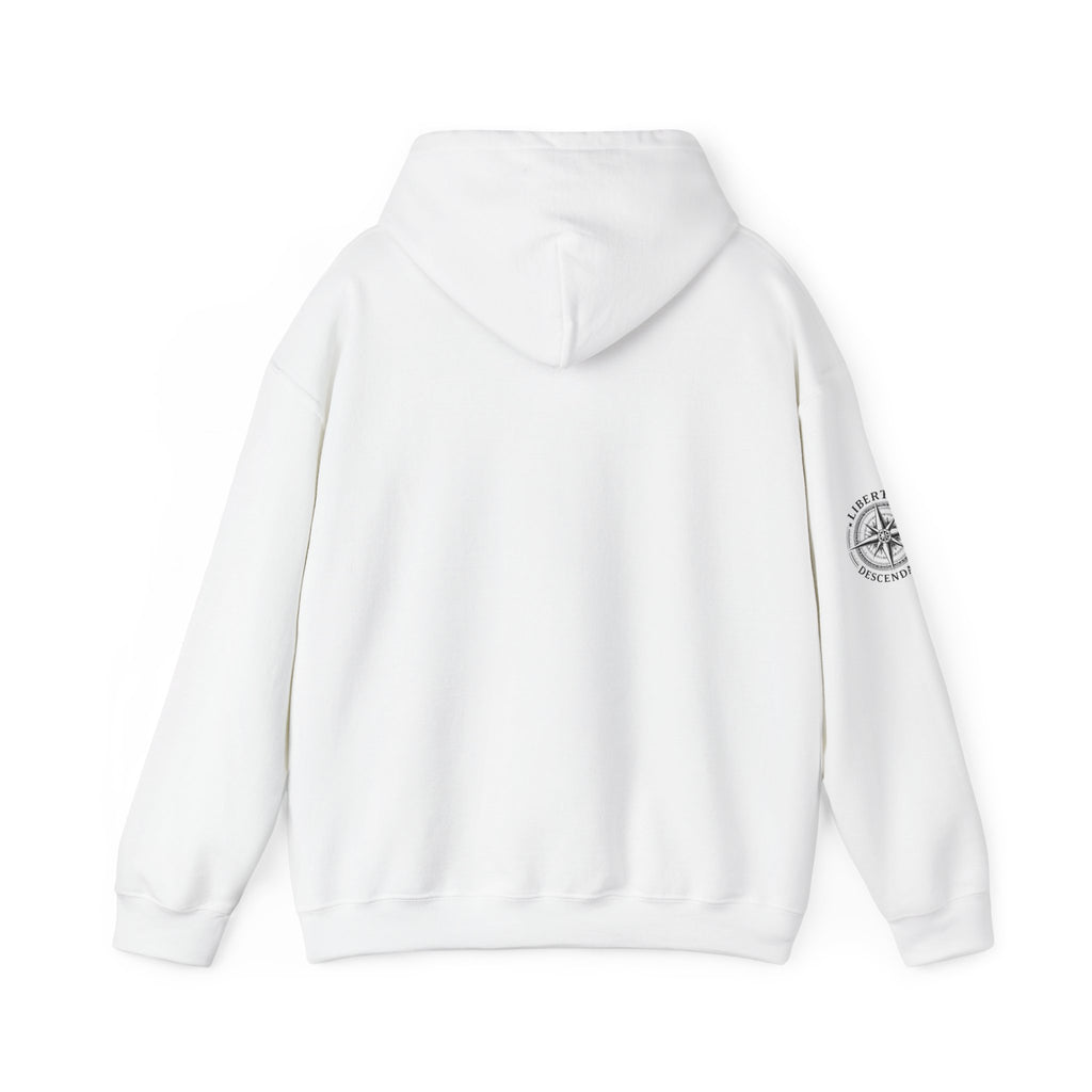 Hoodie — 'Liberty's Descendants' Compass Logo Pullover