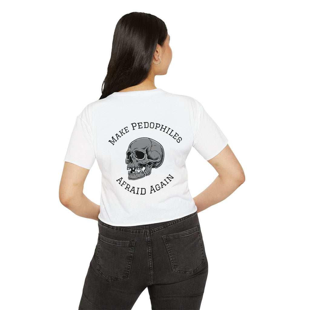 Crop Top — "Make Pedophiles Afraid Again"