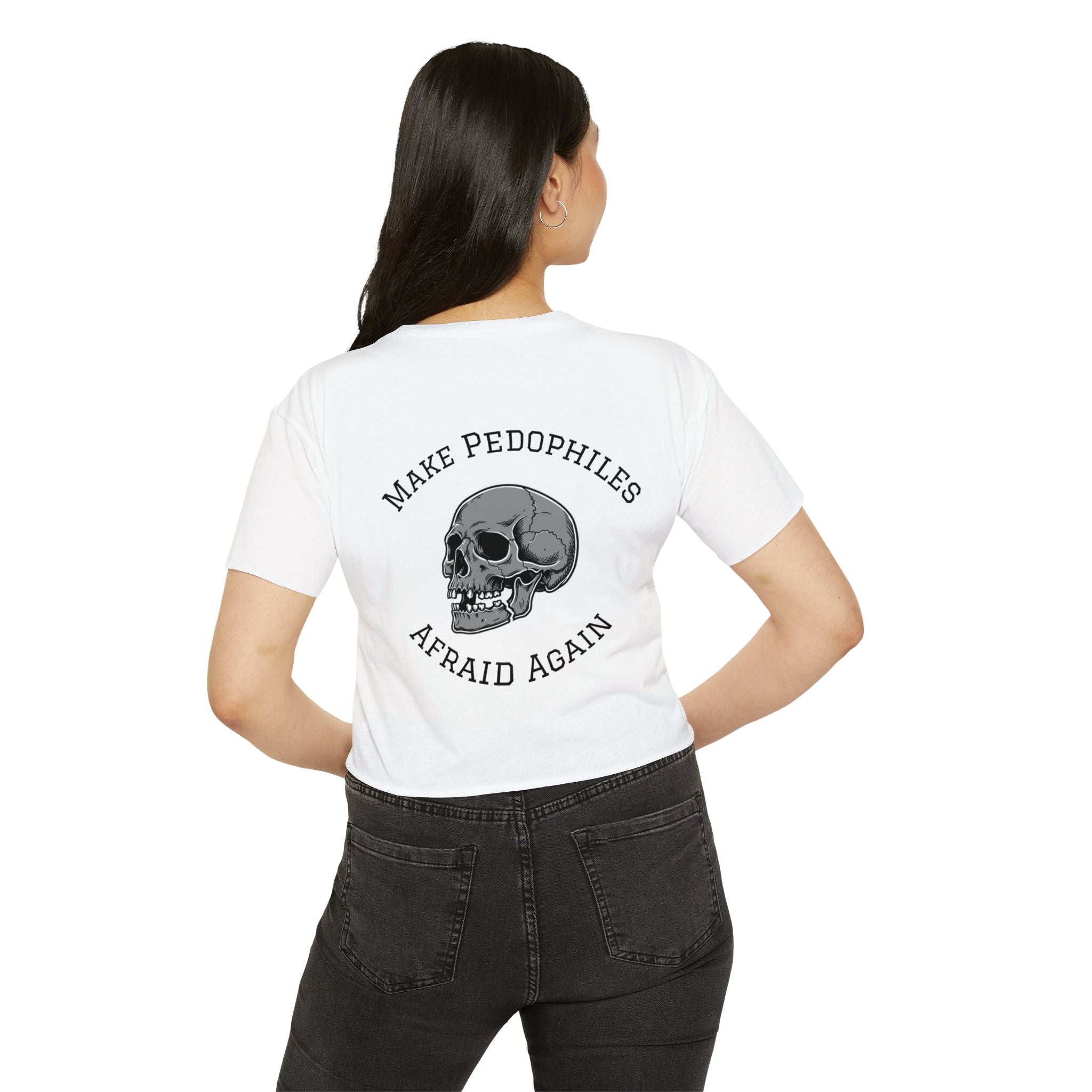 Crop Top — "Make Pedophiles Afraid Again"