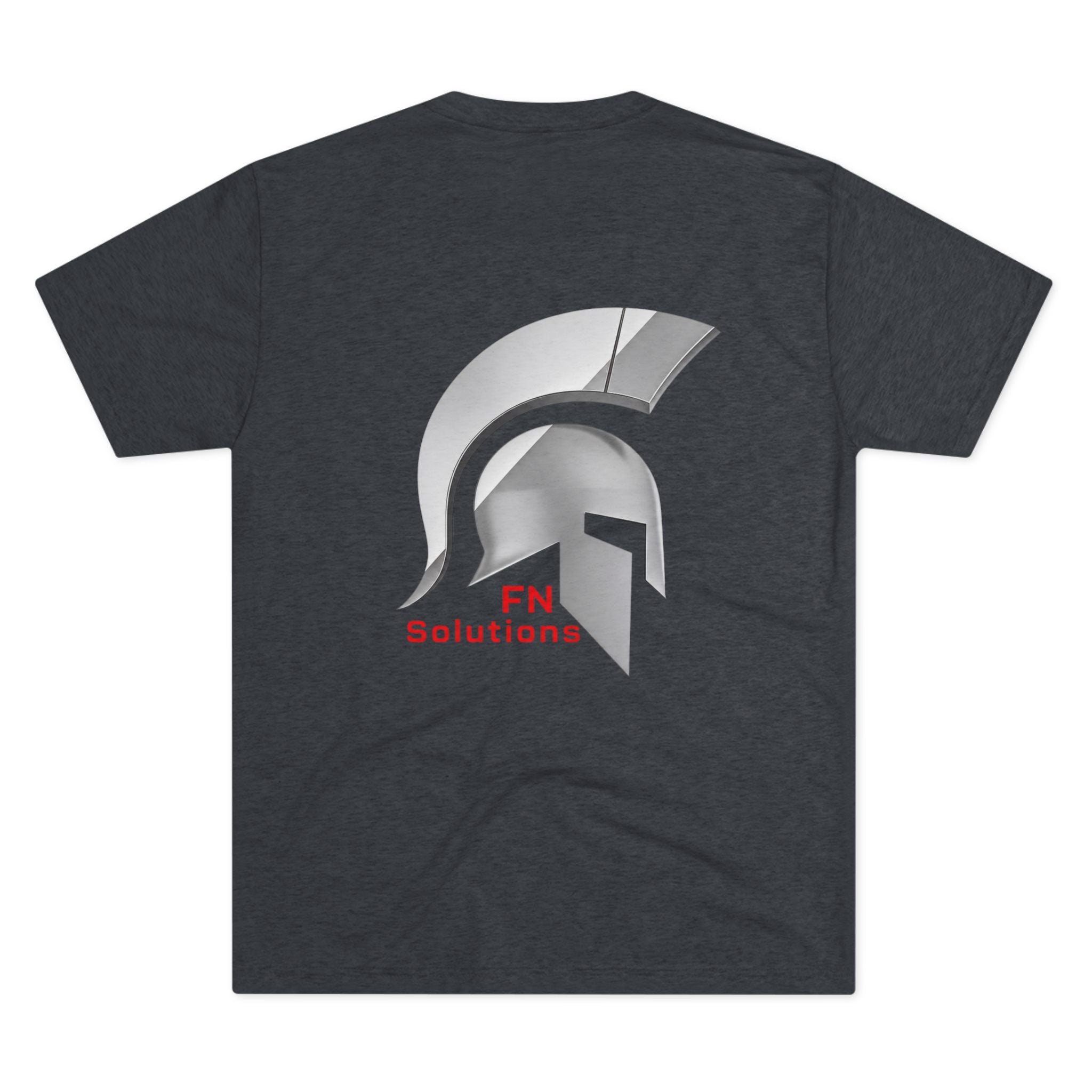 FN Solutions Spartan Helmet Logo T‑Shirt