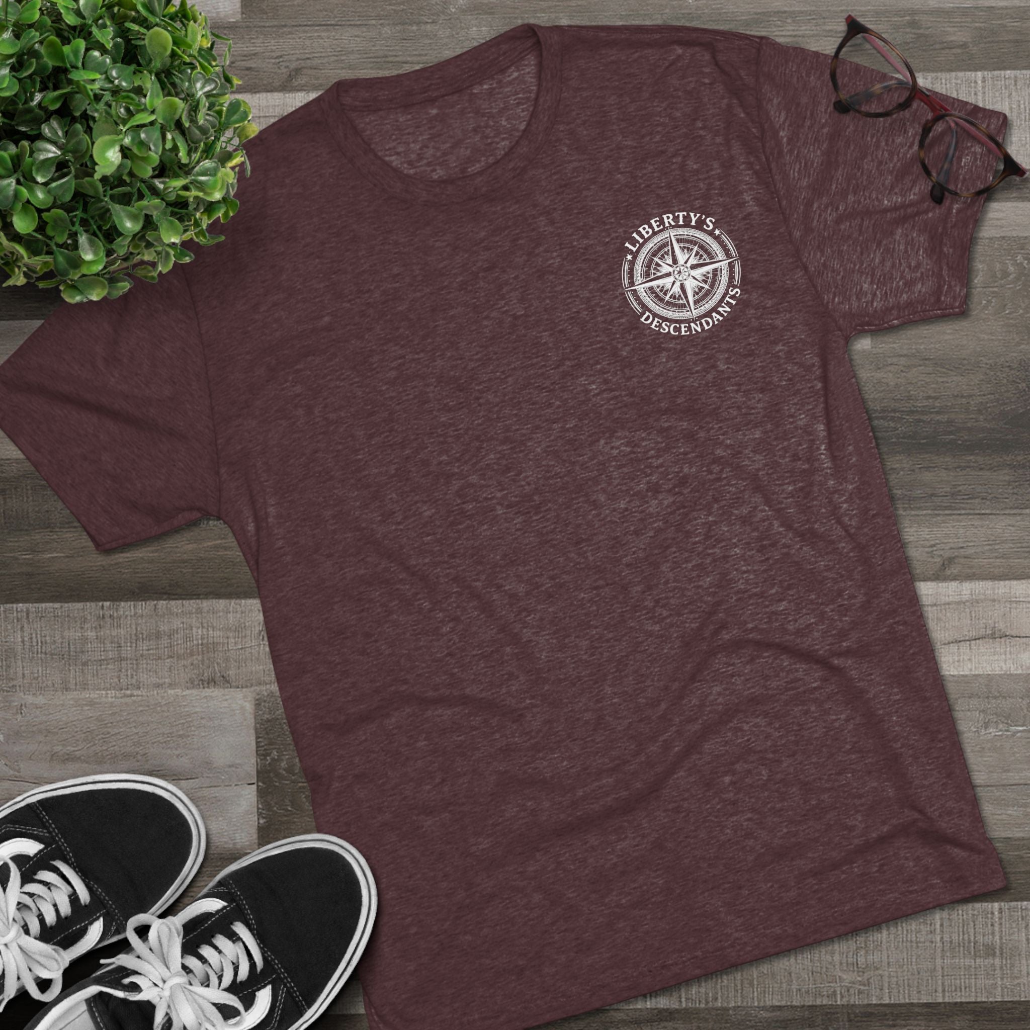 Liberty's Descendants Compass Tee Tri-Blend