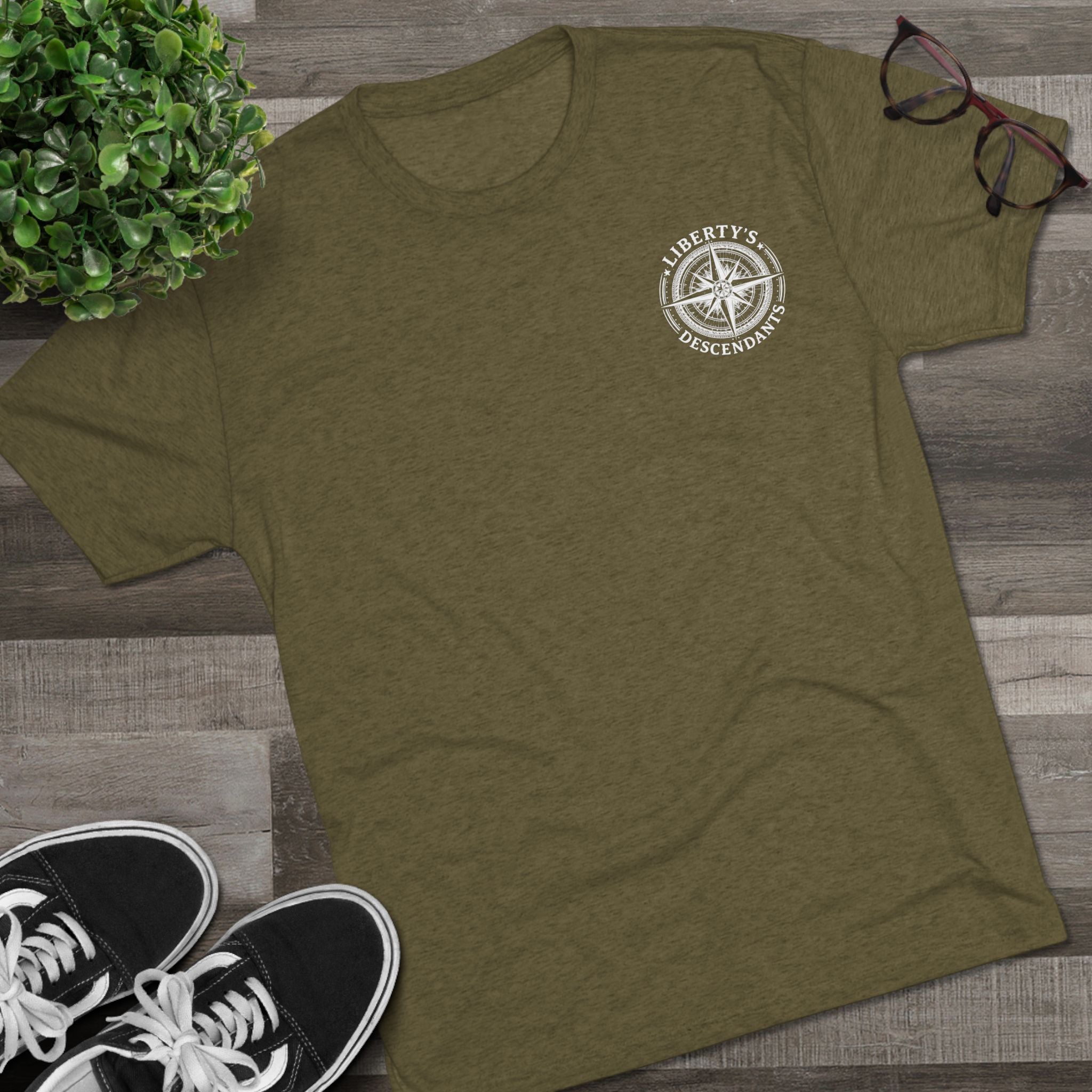 Liberty's Descendants Compass Tee Tri-Blend