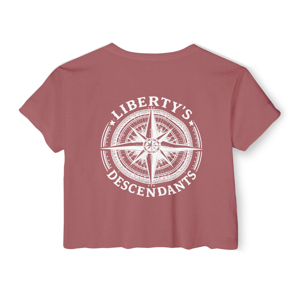 Libertys Descendants Crop Top