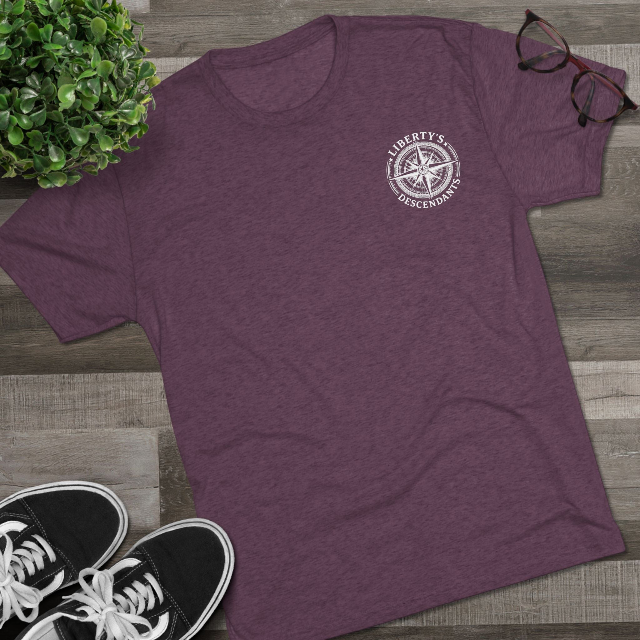 Liberty's Descendants Compass Tee Tri-Blend