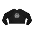 Liberty's Descendants Cropped Pullover — Women's Patriot Compass Sweatshirt