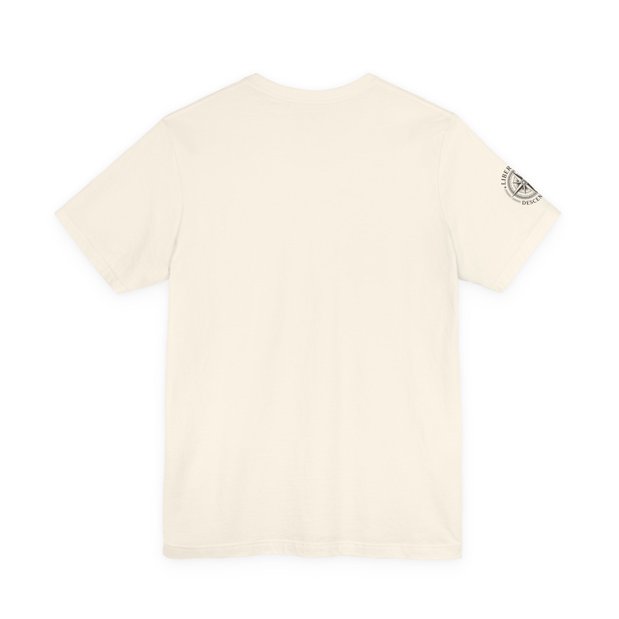 Liberty's Descendants Compass Tee — Nautical Patriotic Graphic T‑Shirt