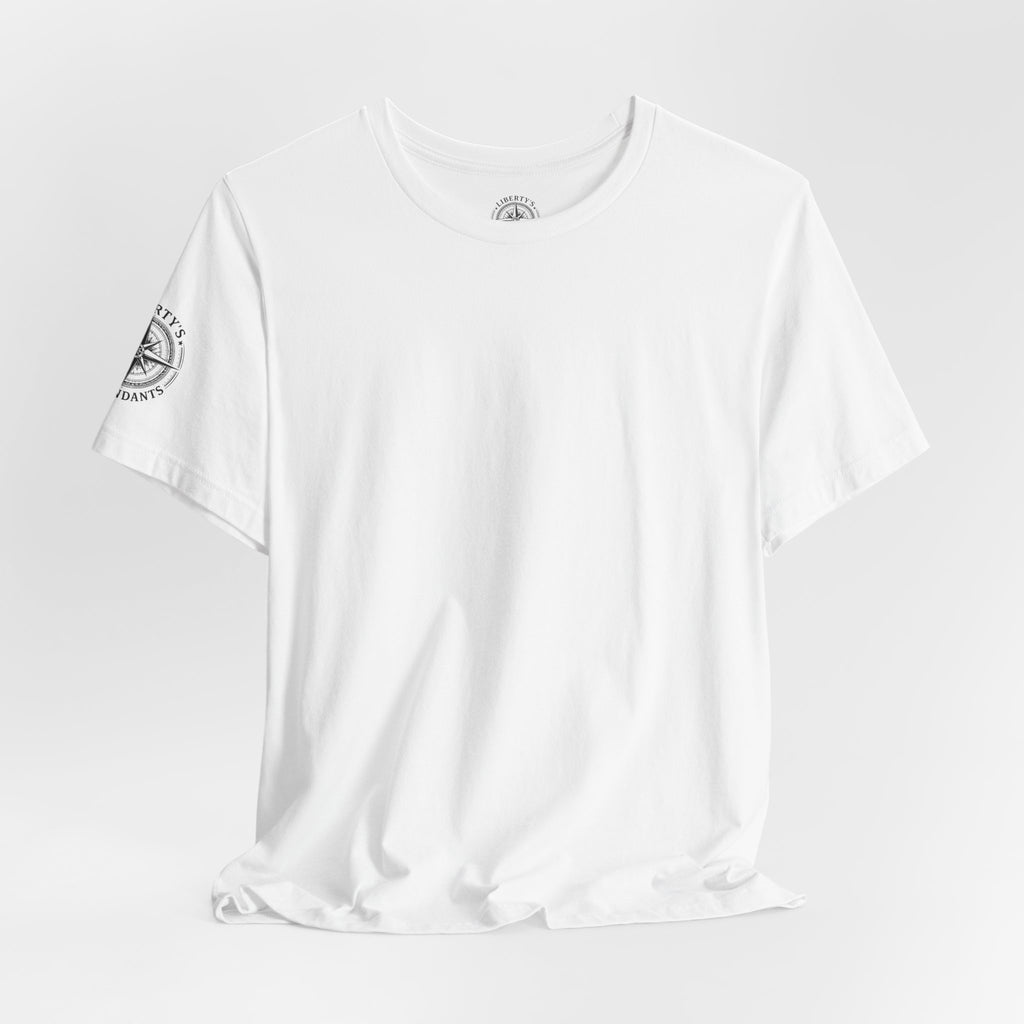 1776 Freedom T-Shirt - American Flag Shield Patriotic Tee