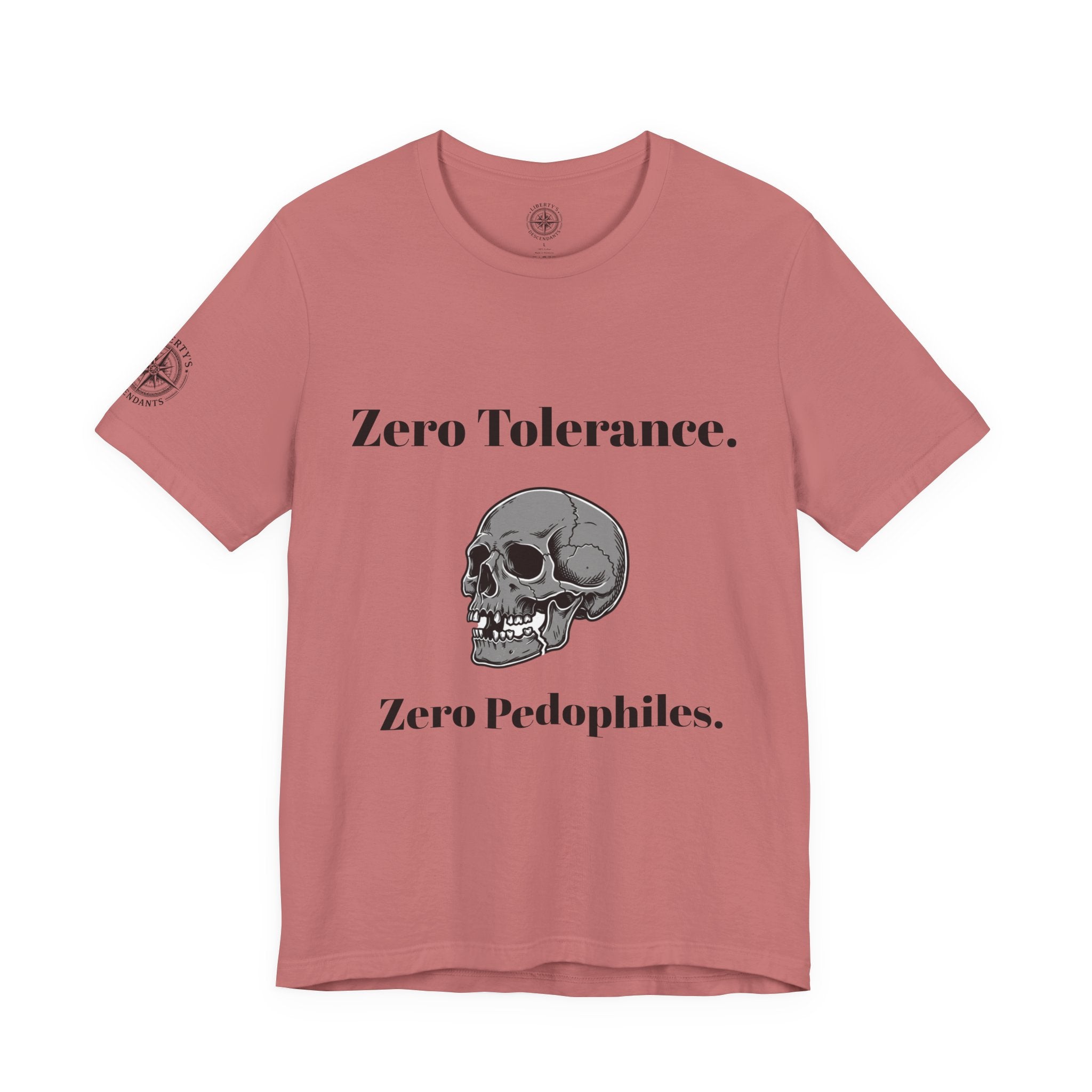 Zero Tolerance Zero Pedophiles Shirt