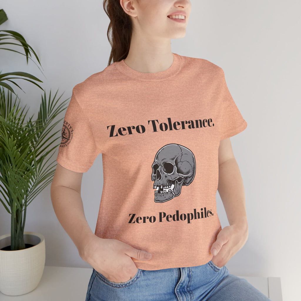 Zero Tolerance Zero Pedophiles Shirt