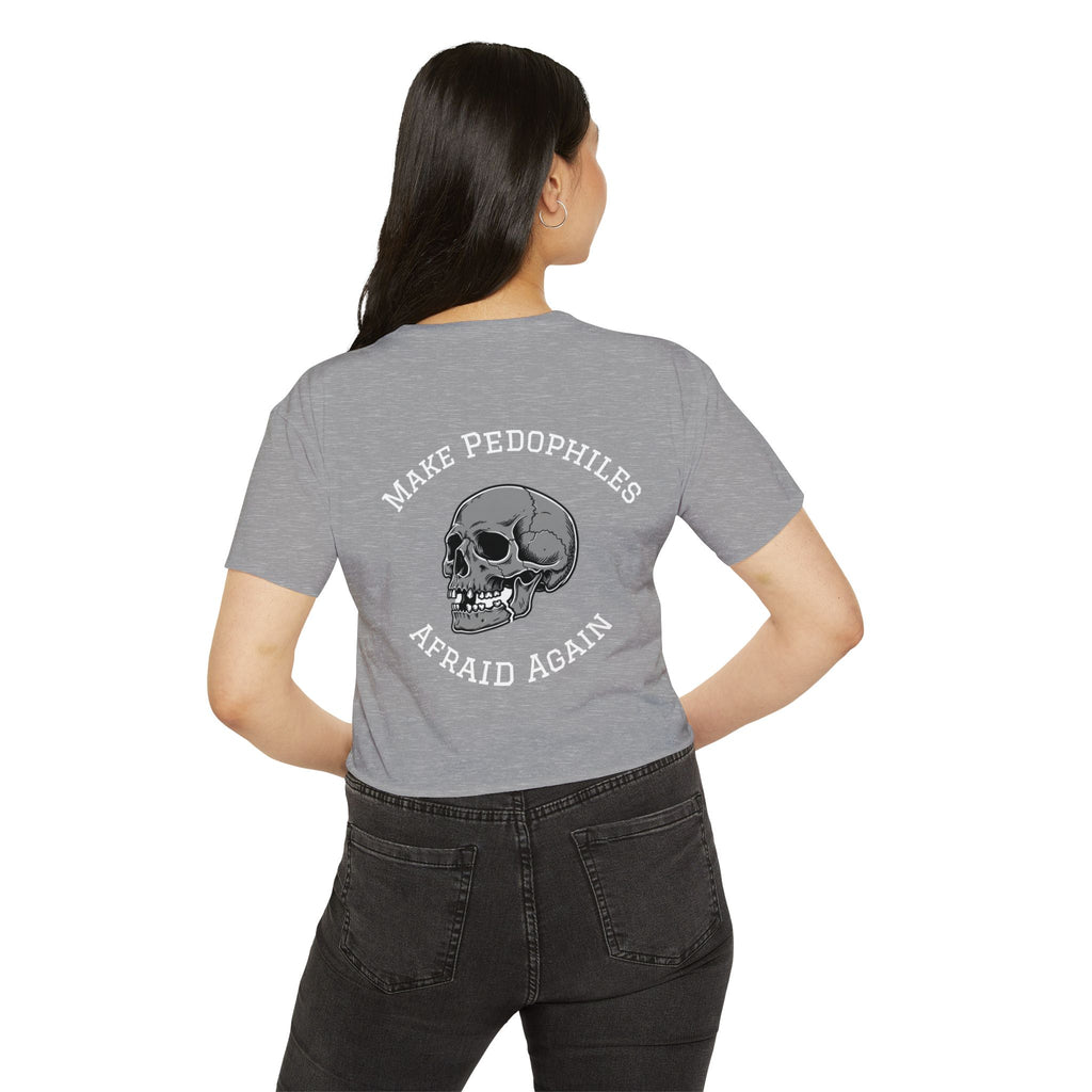 Crop Top — "Make Pedophiles Afraid Again"