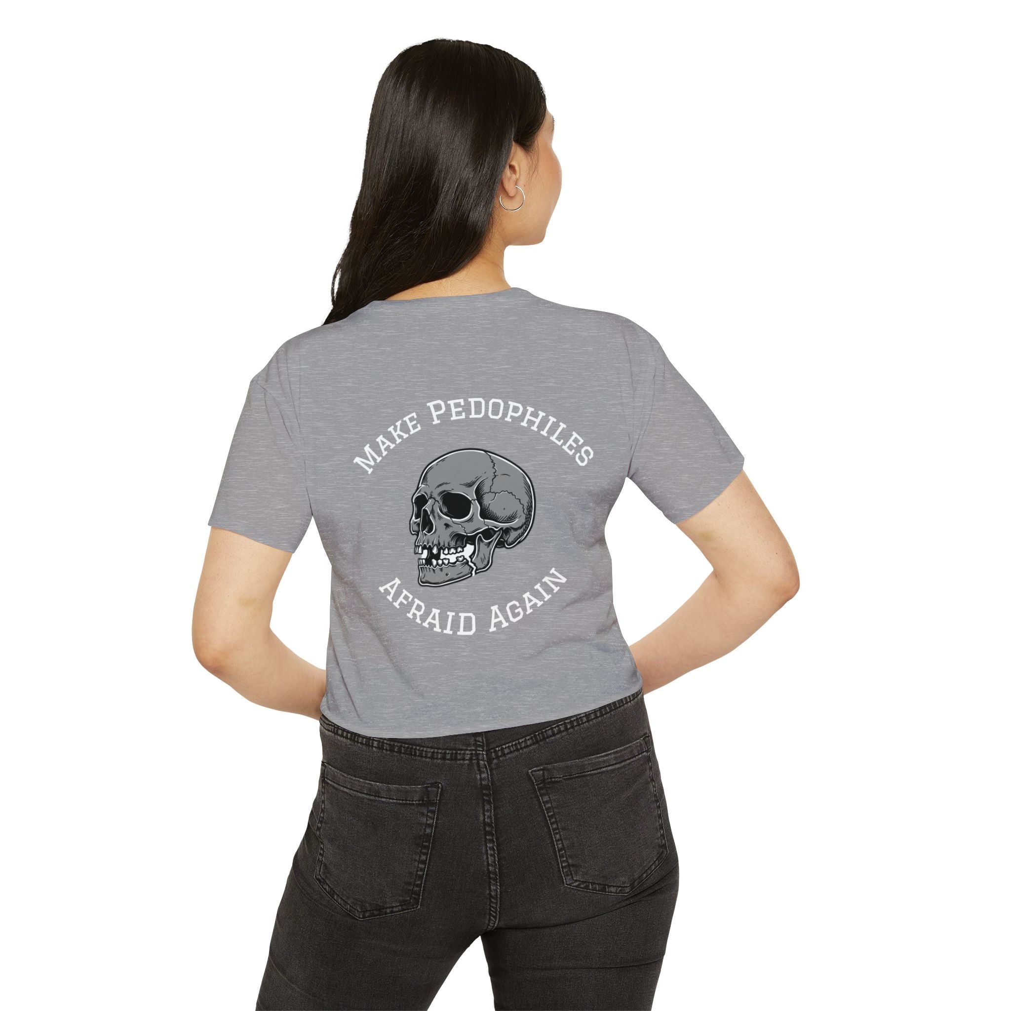 Crop Top — "Make Pedophiles Afraid Again"