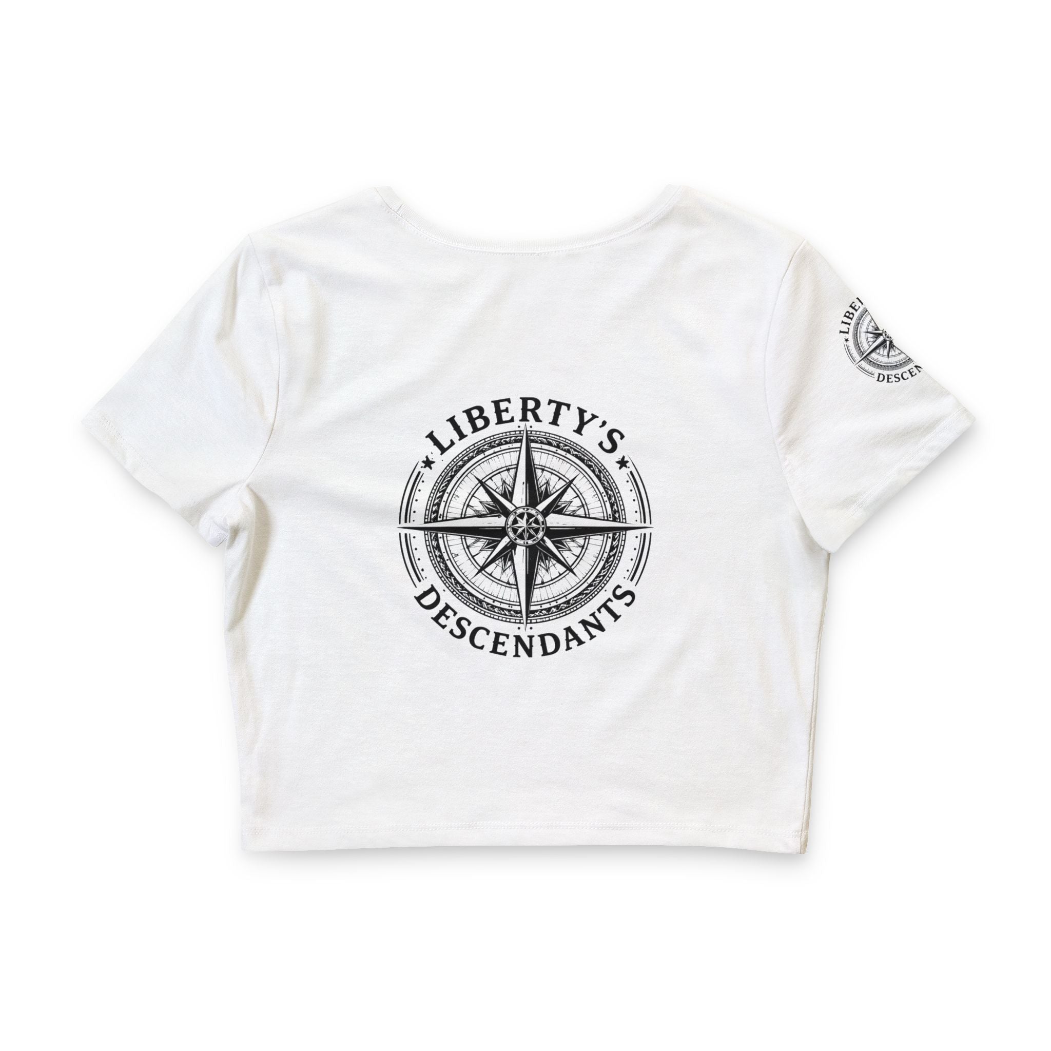 Liberty’s Descendants Compass Crop Tee