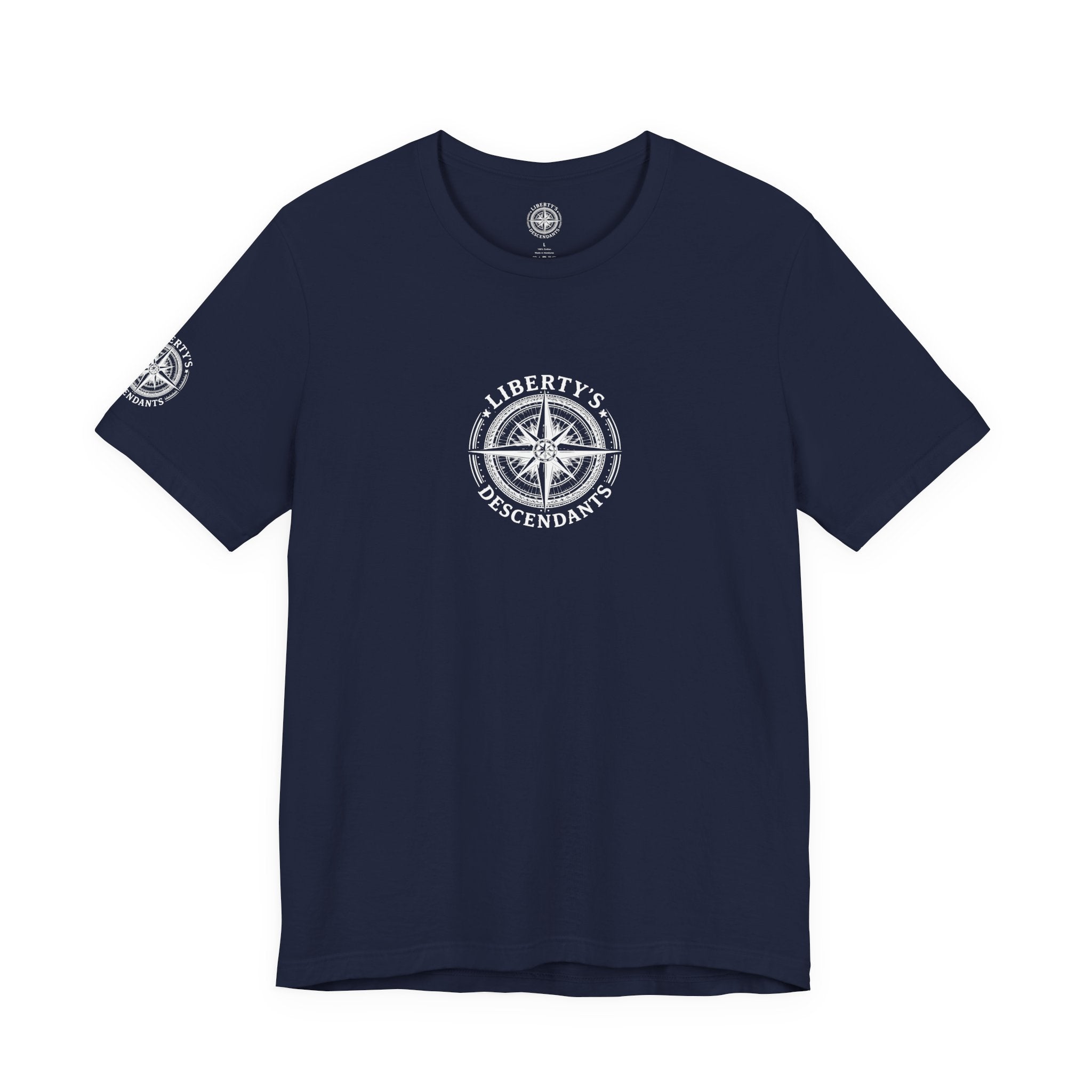 1776 Freedom T-Shirt - American Flag Shield Patriotic Tee