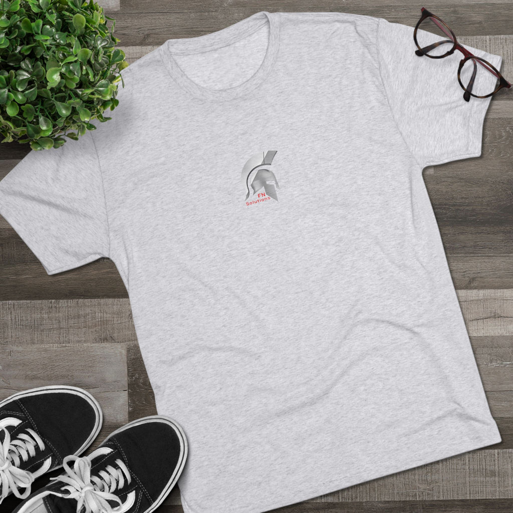 FN Solutions Spartan Helmet Logo T‑Shirt