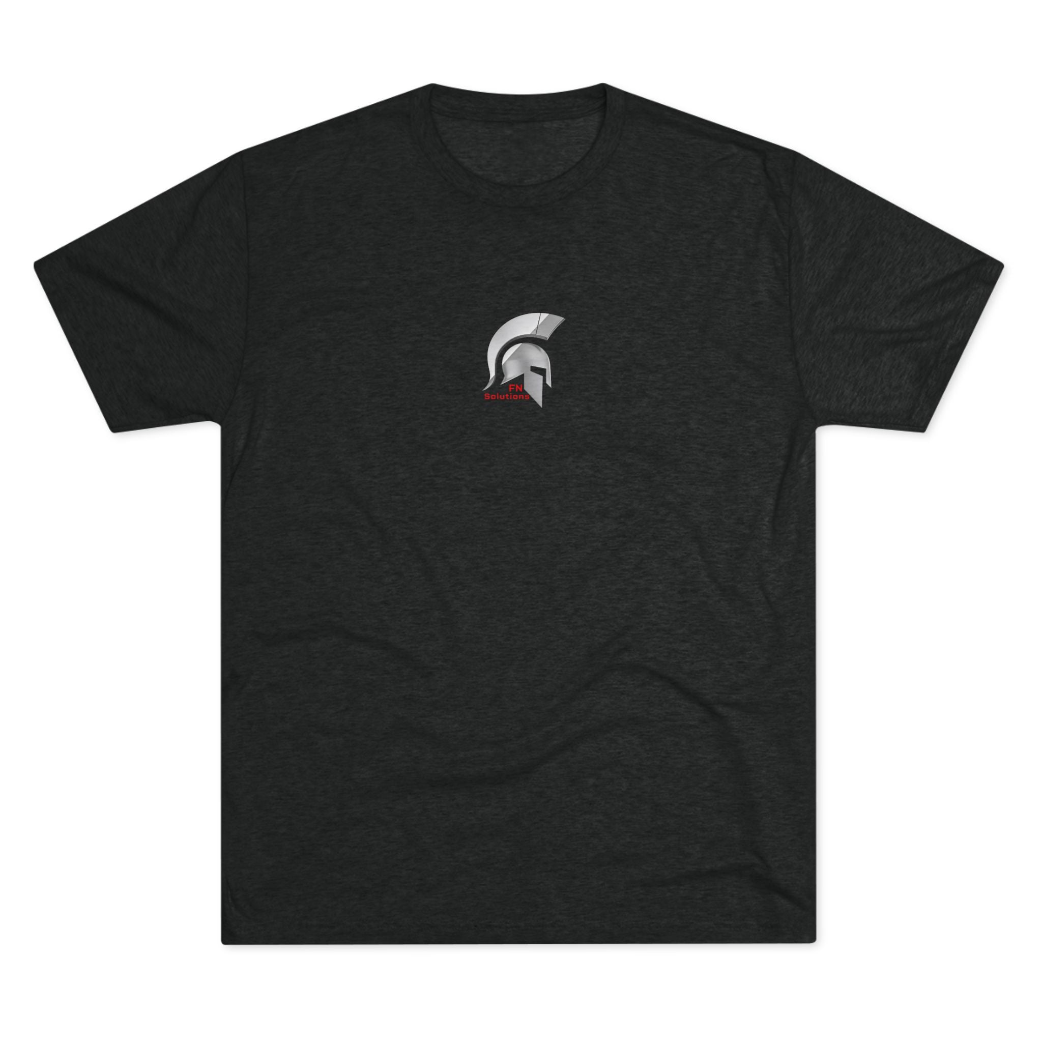 FN Solutions Spartan Helmet Logo T‑Shirt