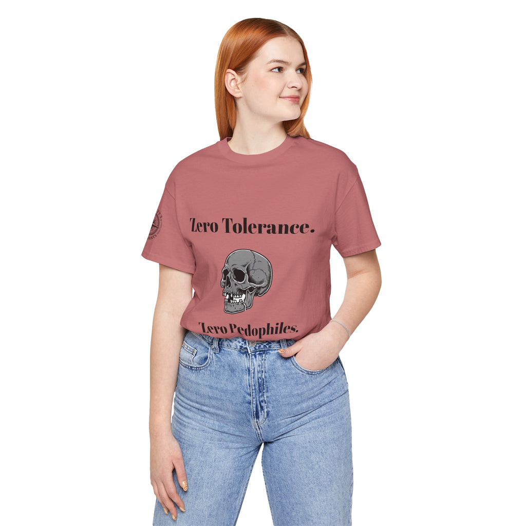 Zero Tolerance Zero Pedophiles Shirt