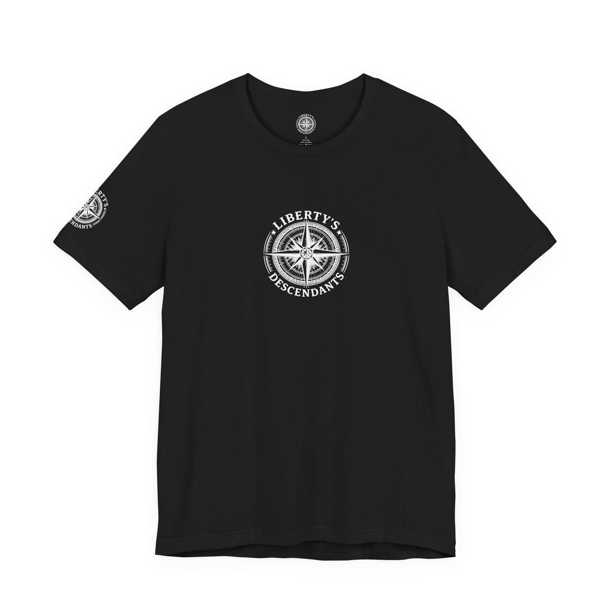 1776 Freedom T-Shirt - American Flag Shield Patriotic Tee
