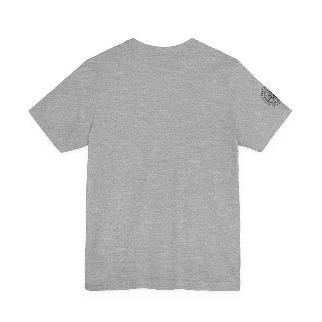 Eagle Emblem Tee — "Libertatis Posteri" Patriotic Graphic T-Shirt