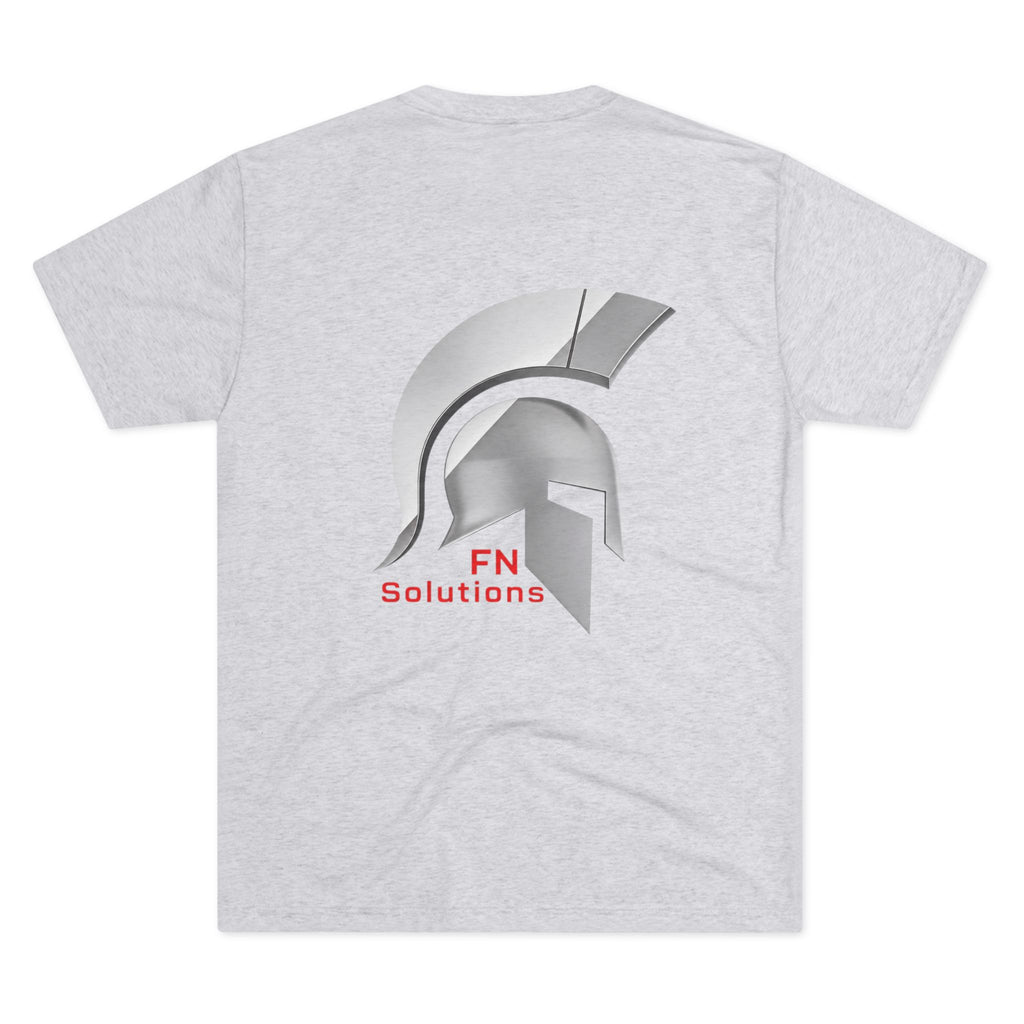 FN Solutions Spartan Helmet Logo T‑Shirt