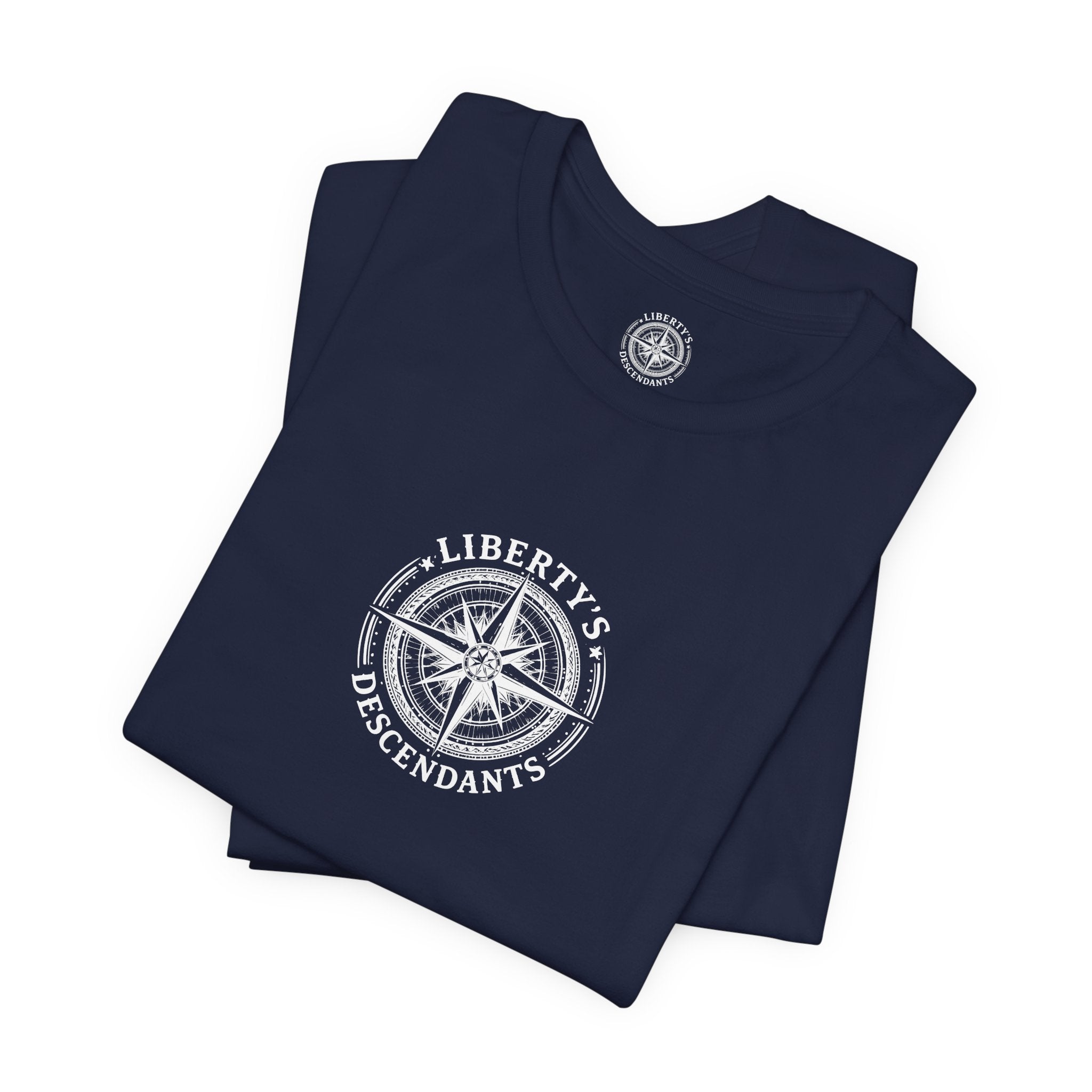 1776 Freedom T-Shirt - American Flag Shield Patriotic Tee