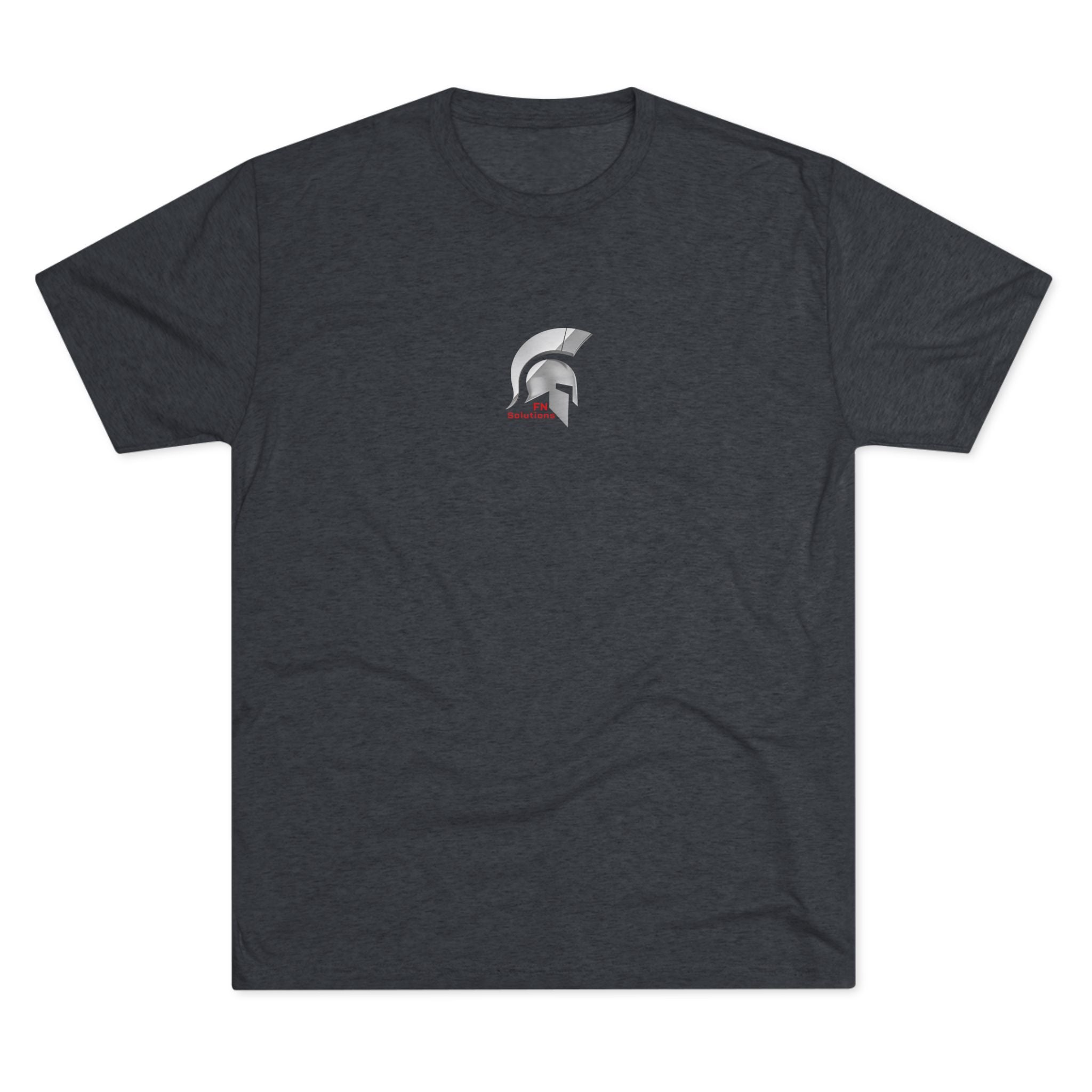 FN Solutions Spartan Helmet Logo T‑Shirt